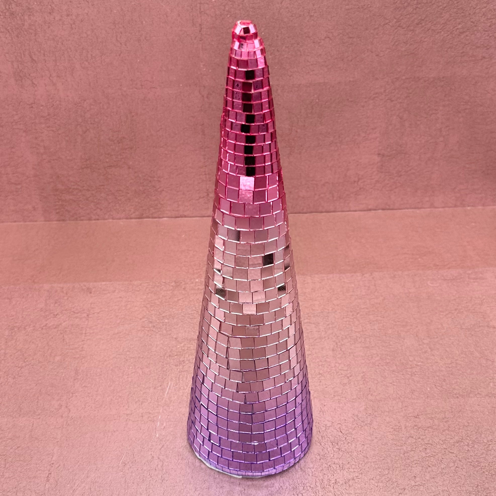 Pink Ombre Disco Tree