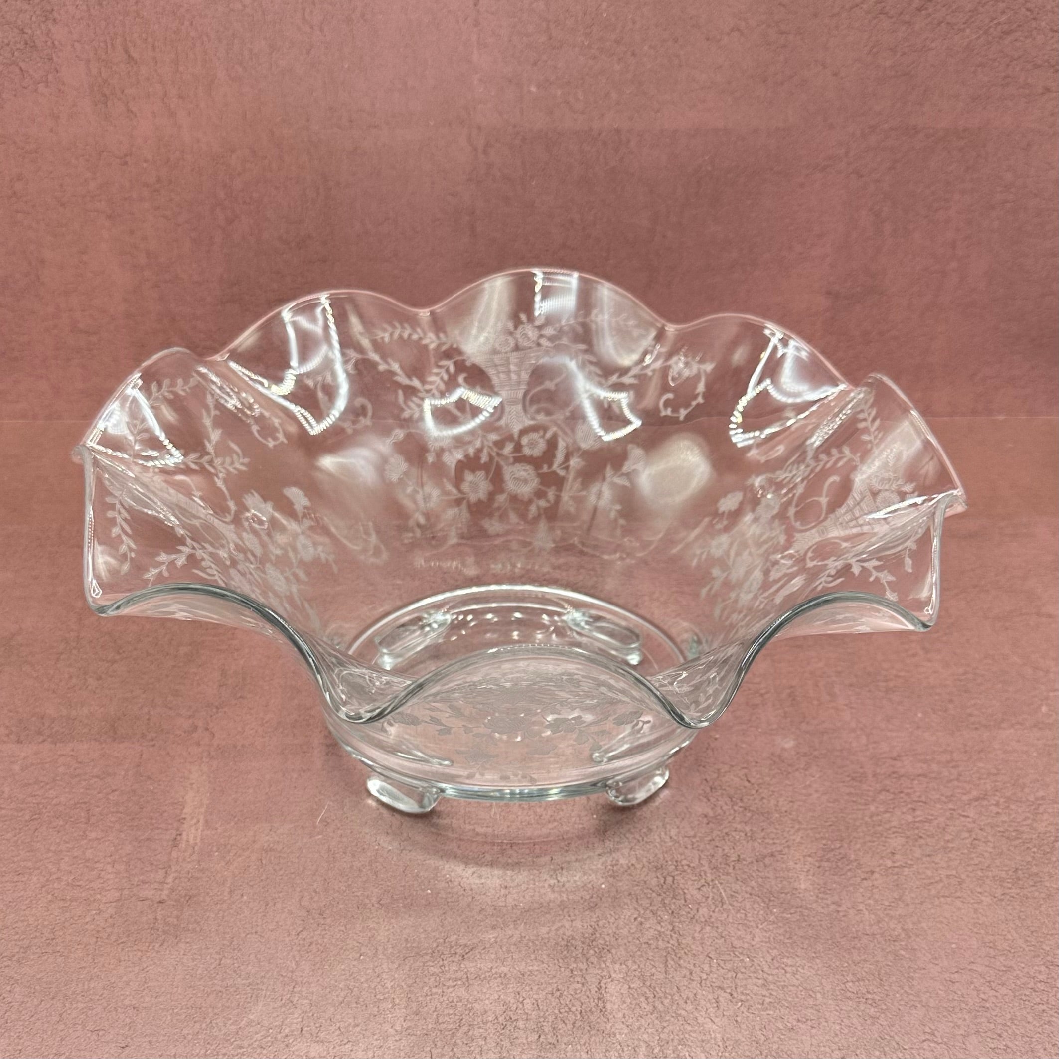 Cambridge Portia Fluted Footed Bowl