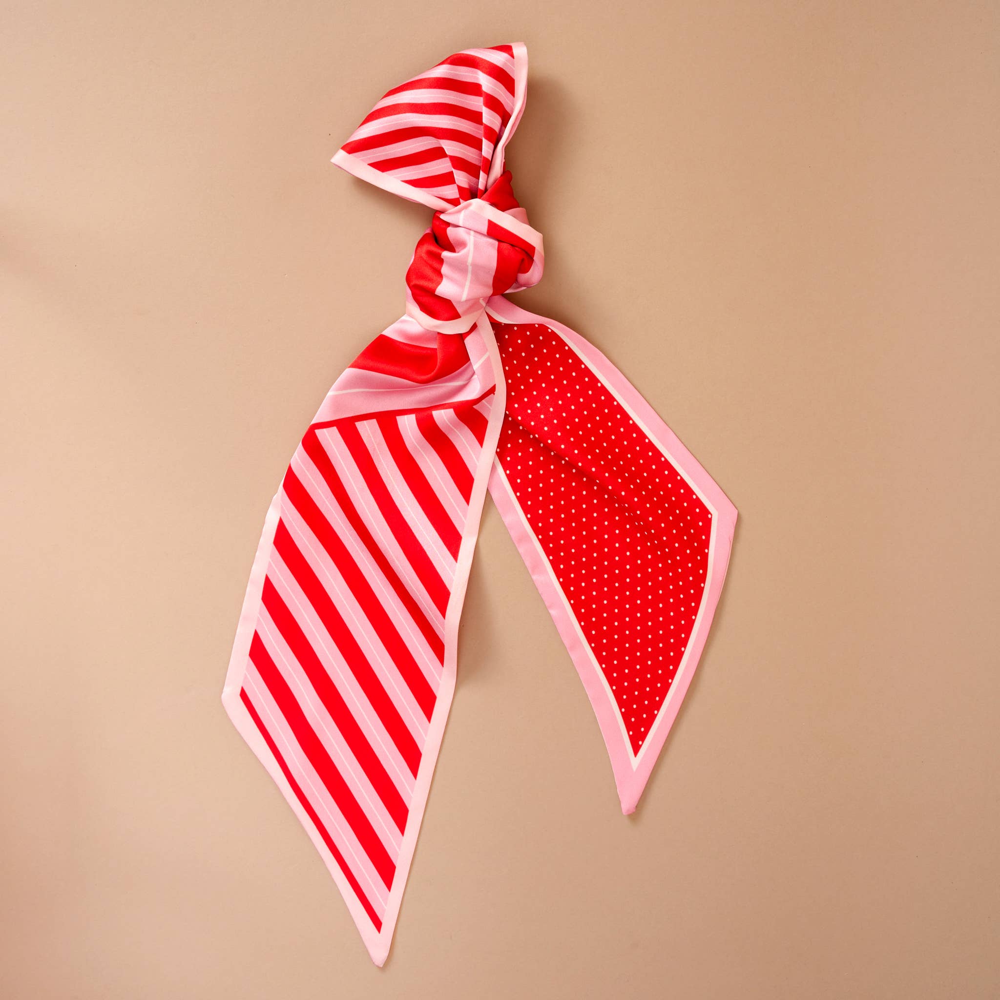 Twirl Scarf Peppermint Stripes