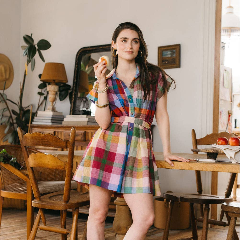 Harbor Plaid Eloise Dress