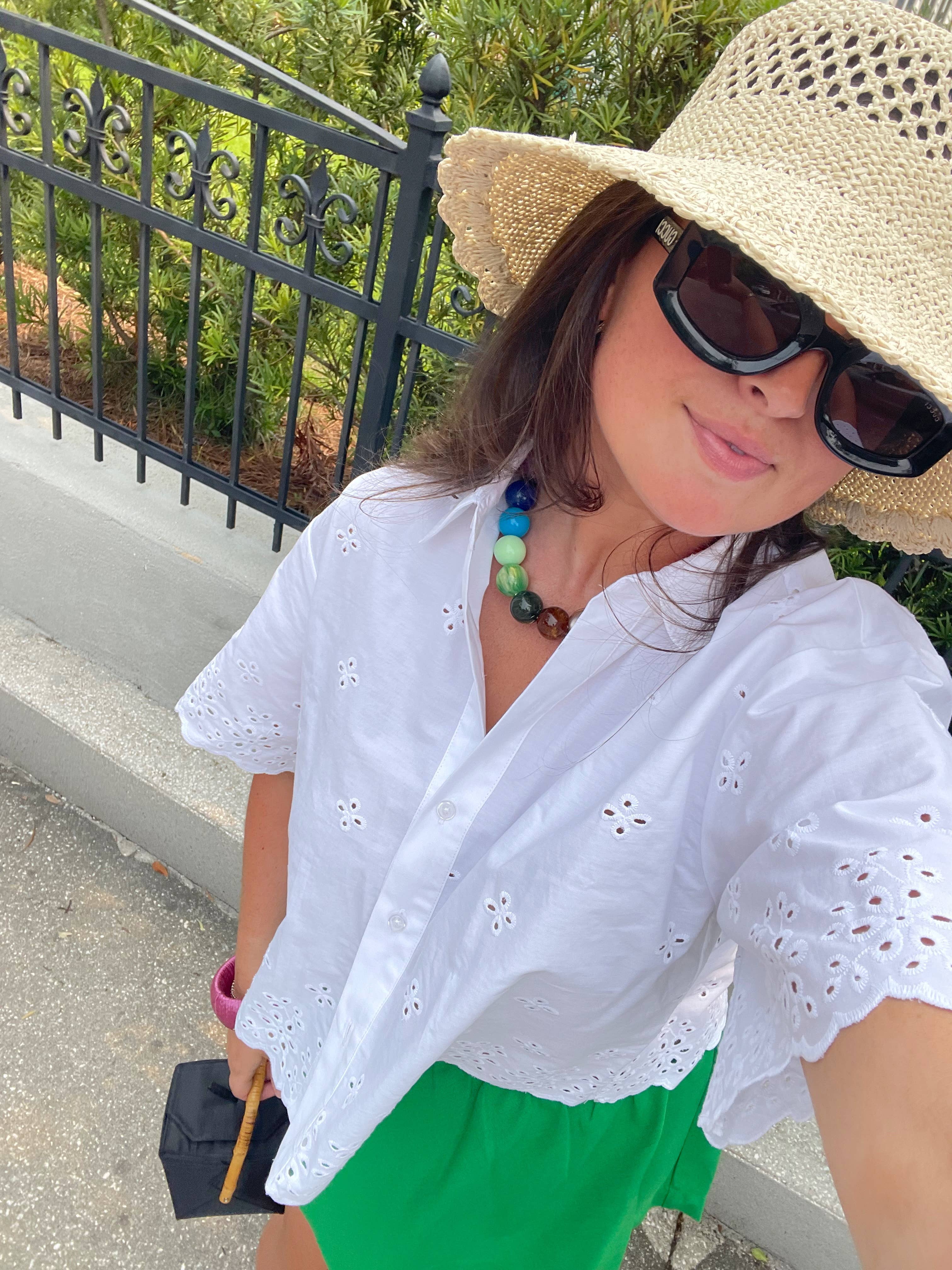 Chunky Beaded Necklace Happiness