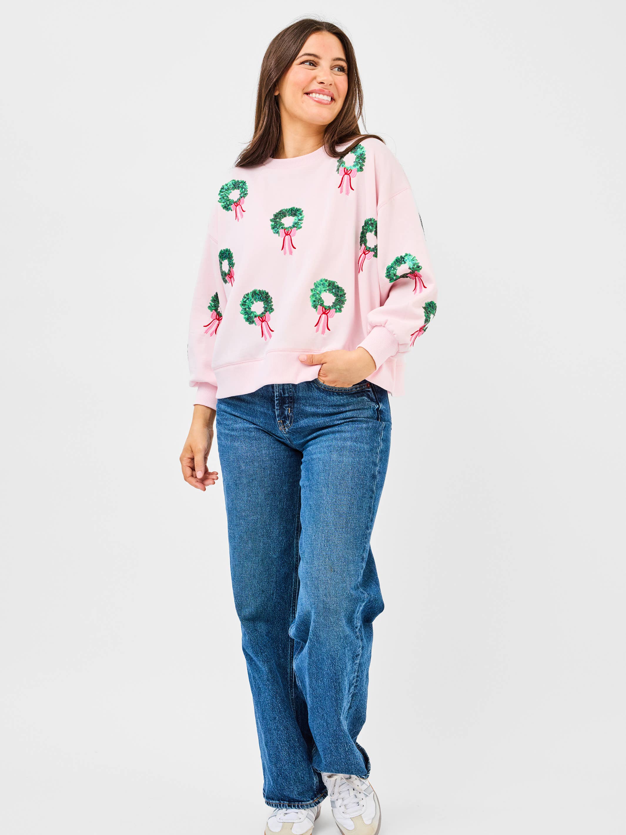 Millie Wreaths Sweatshirt