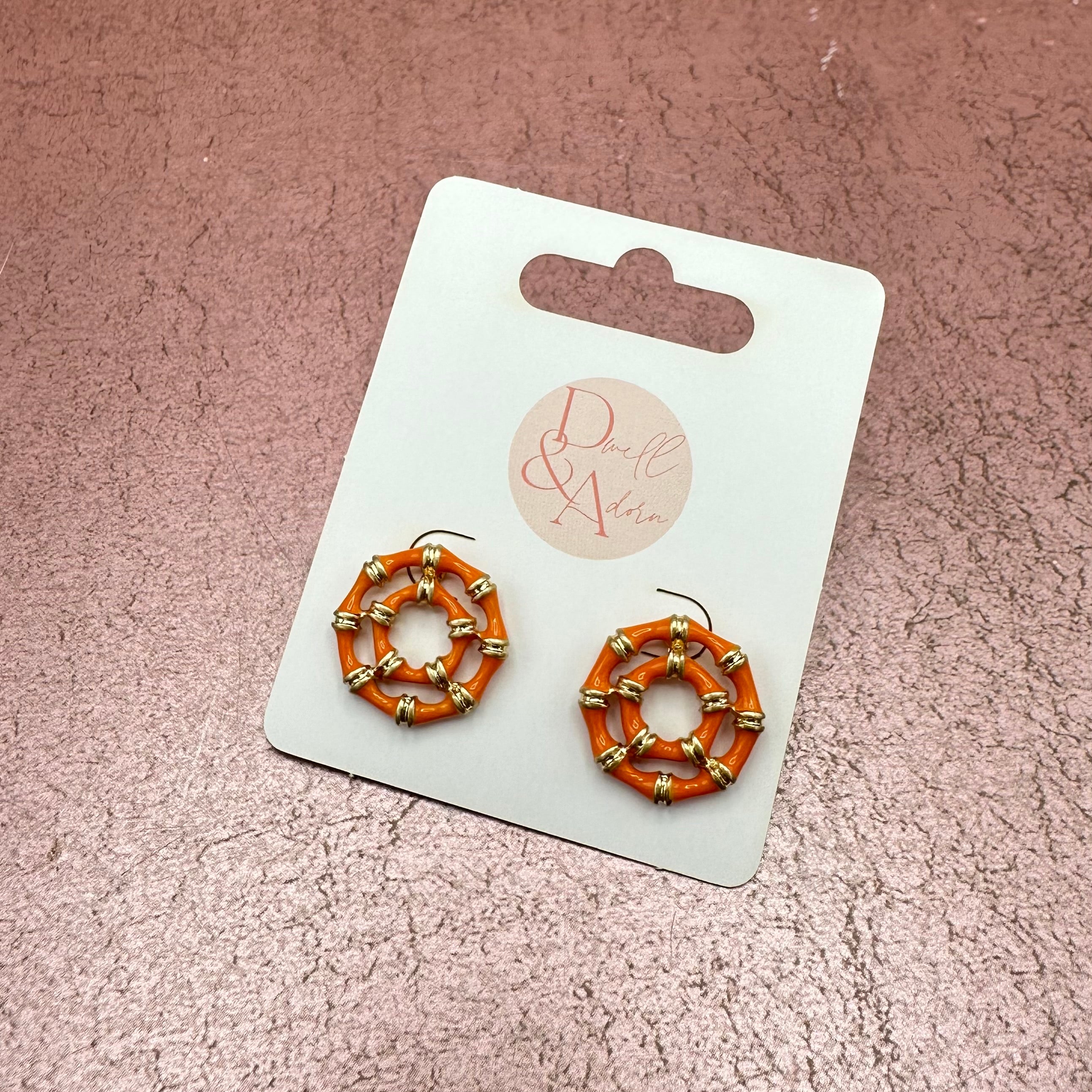 Lilly Bamboo Stud Earrings