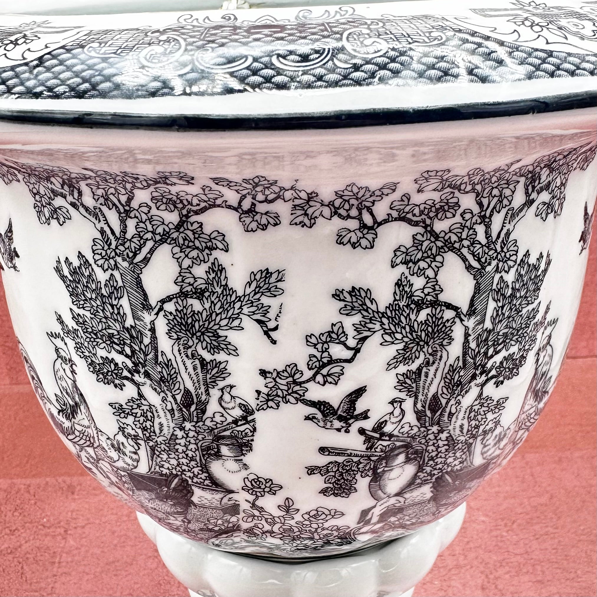 Aux Au Provence Pedestal Planter French Co.