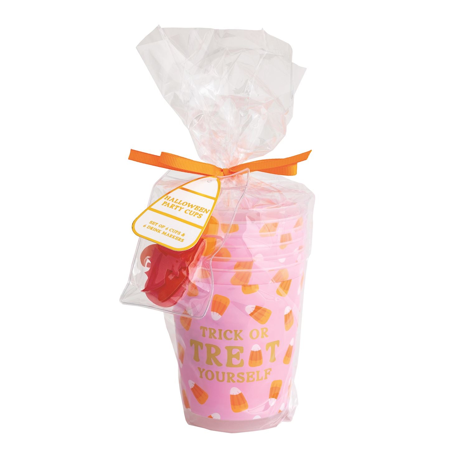 Halloween Party Cup & Marker Set