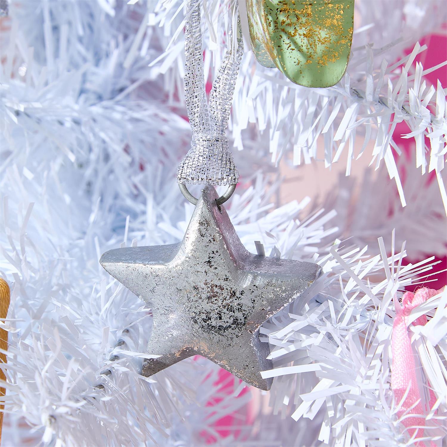 Mini Wooden Star Ornament