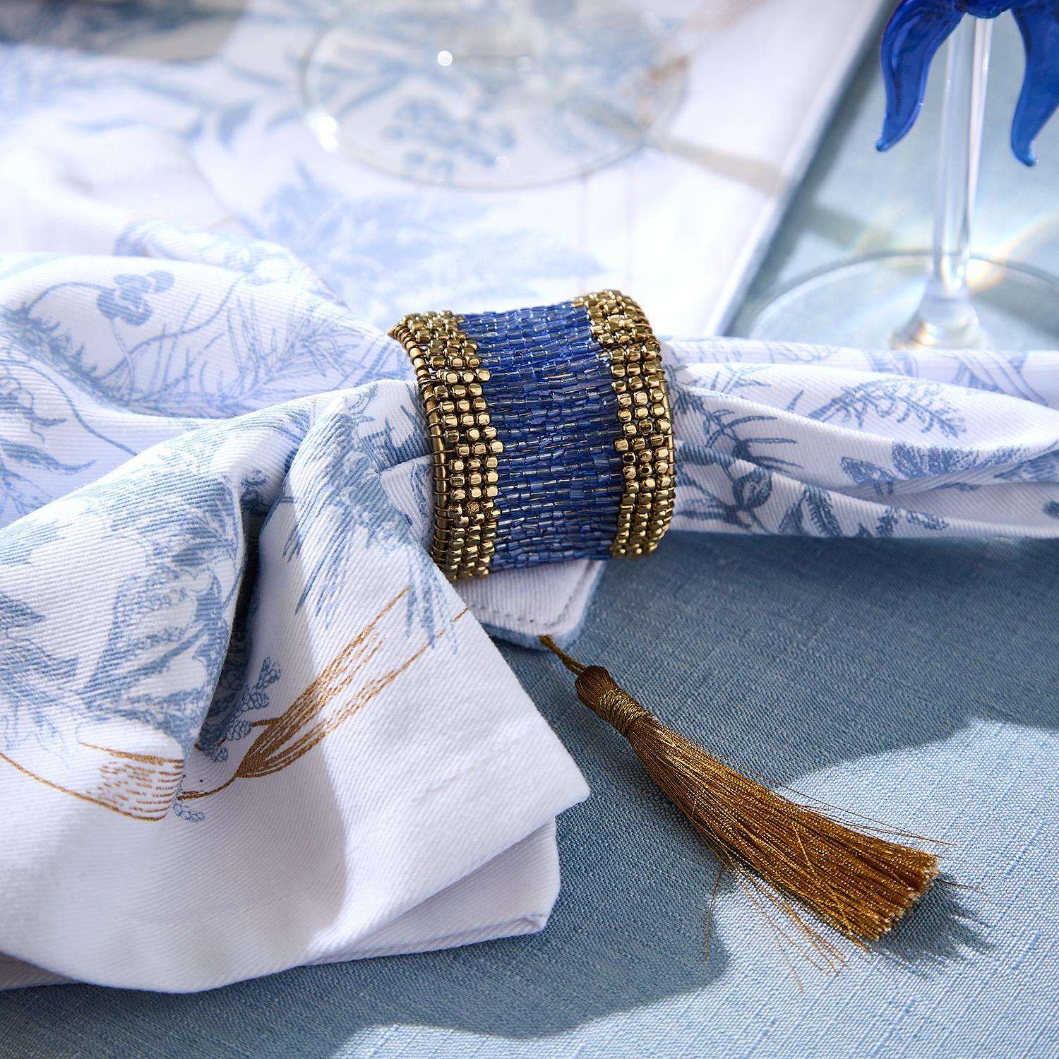 Gilded Cottage Cloth Napkins Set of 4