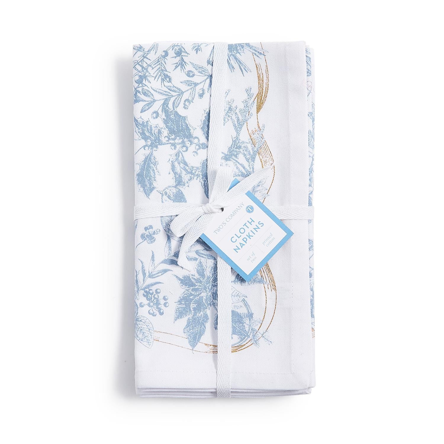 Gilded Cottage Cloth Napkins Set of 4