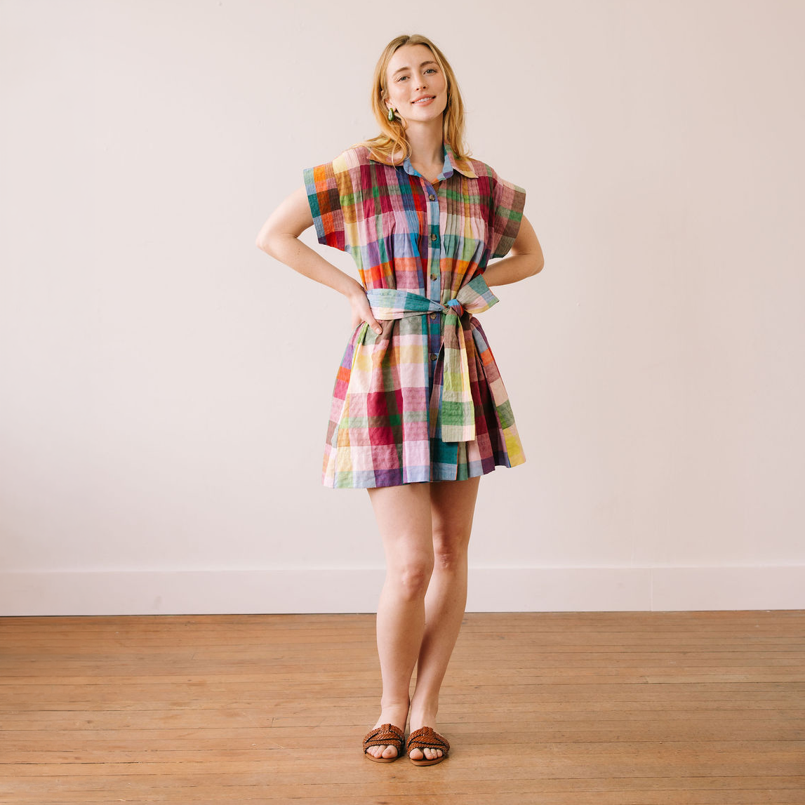 Harbor Plaid Eloise Dress