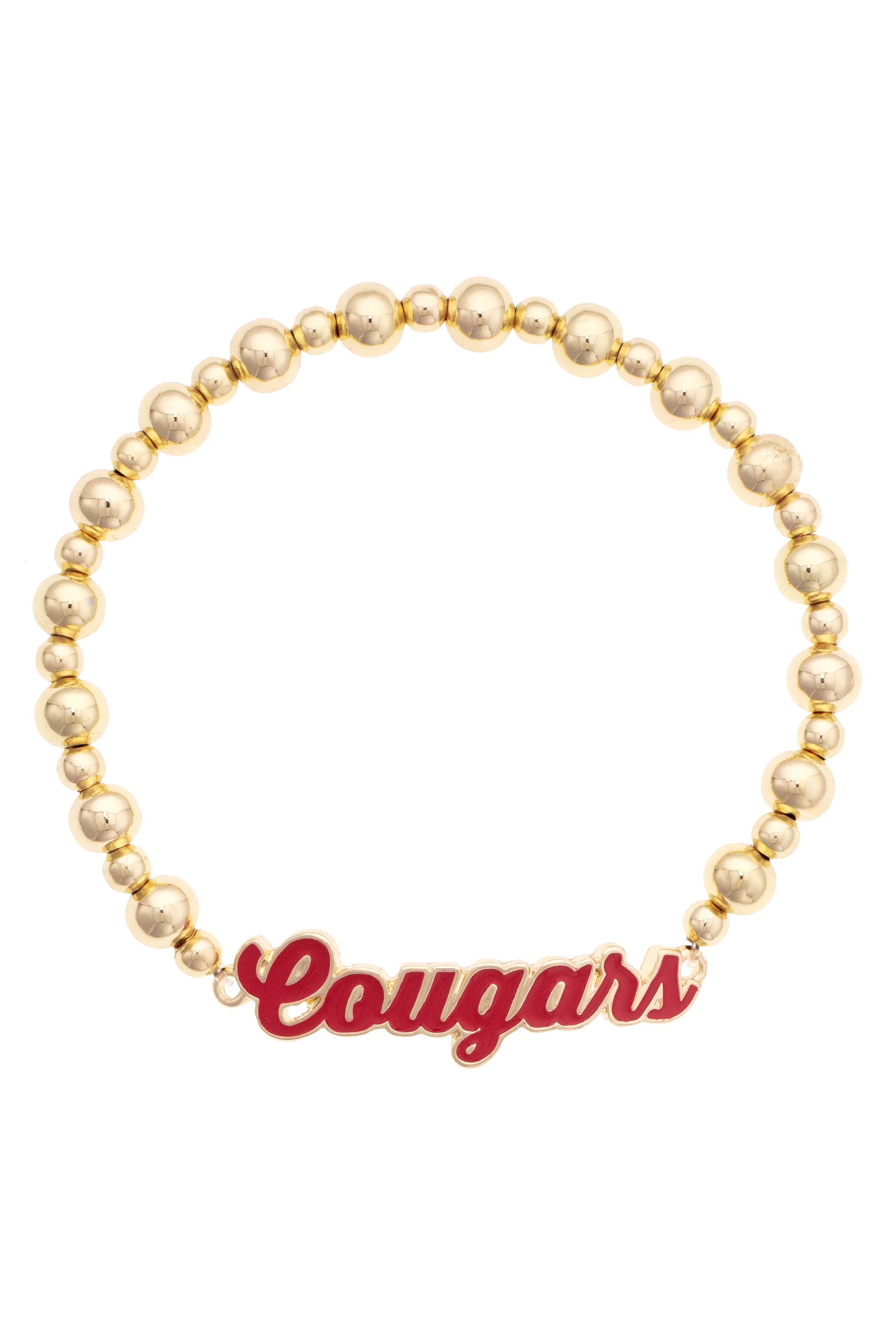 Houston Cougars Enamel Stretch Bracelet