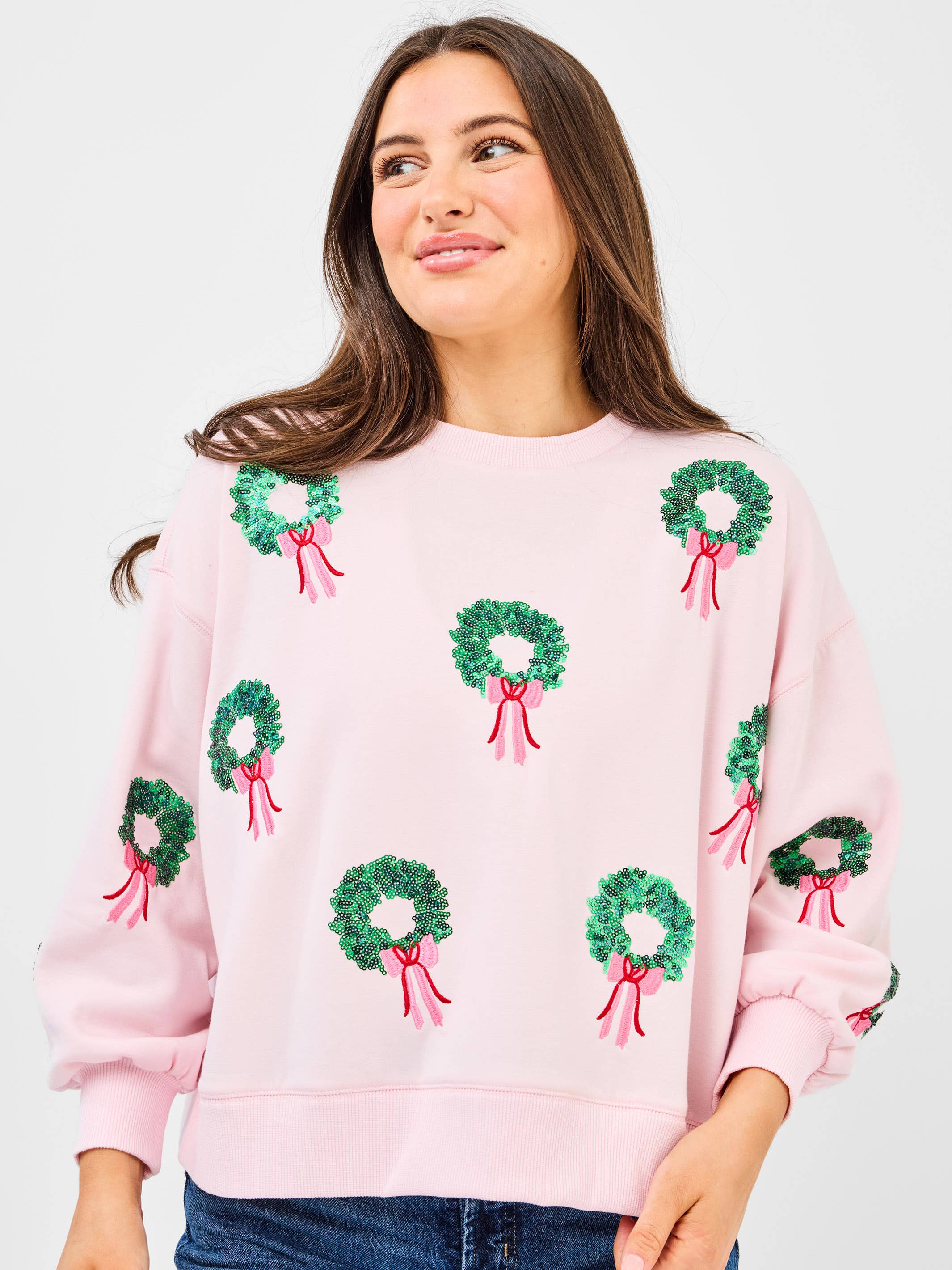 Millie Wreaths Sweatshirt