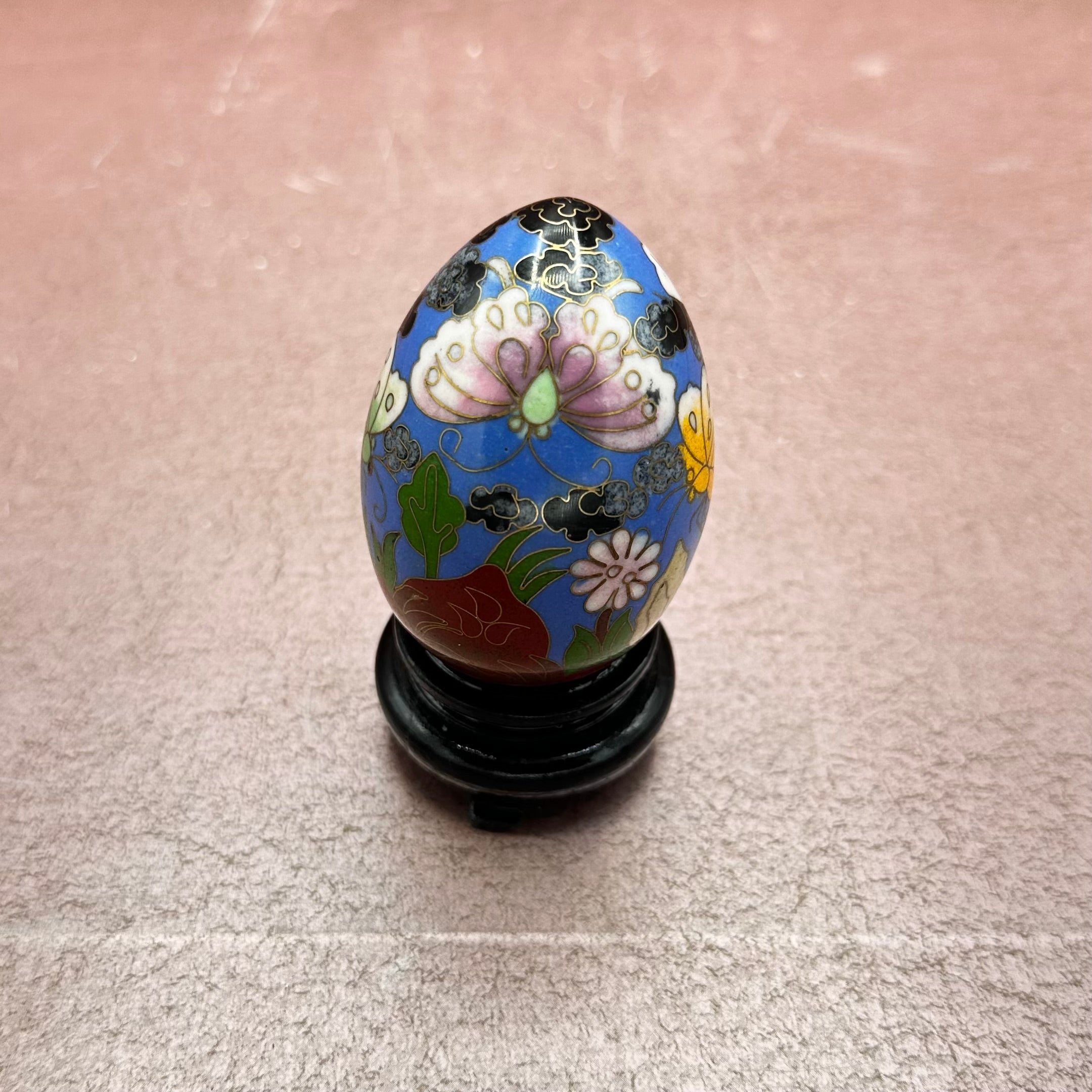 Cloisonné Eggs Floral