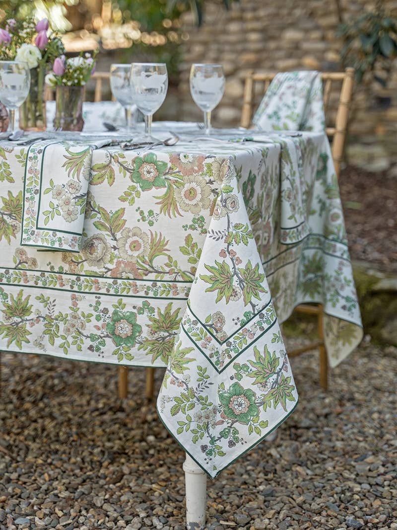 Augustine Tablecloth - Ivory