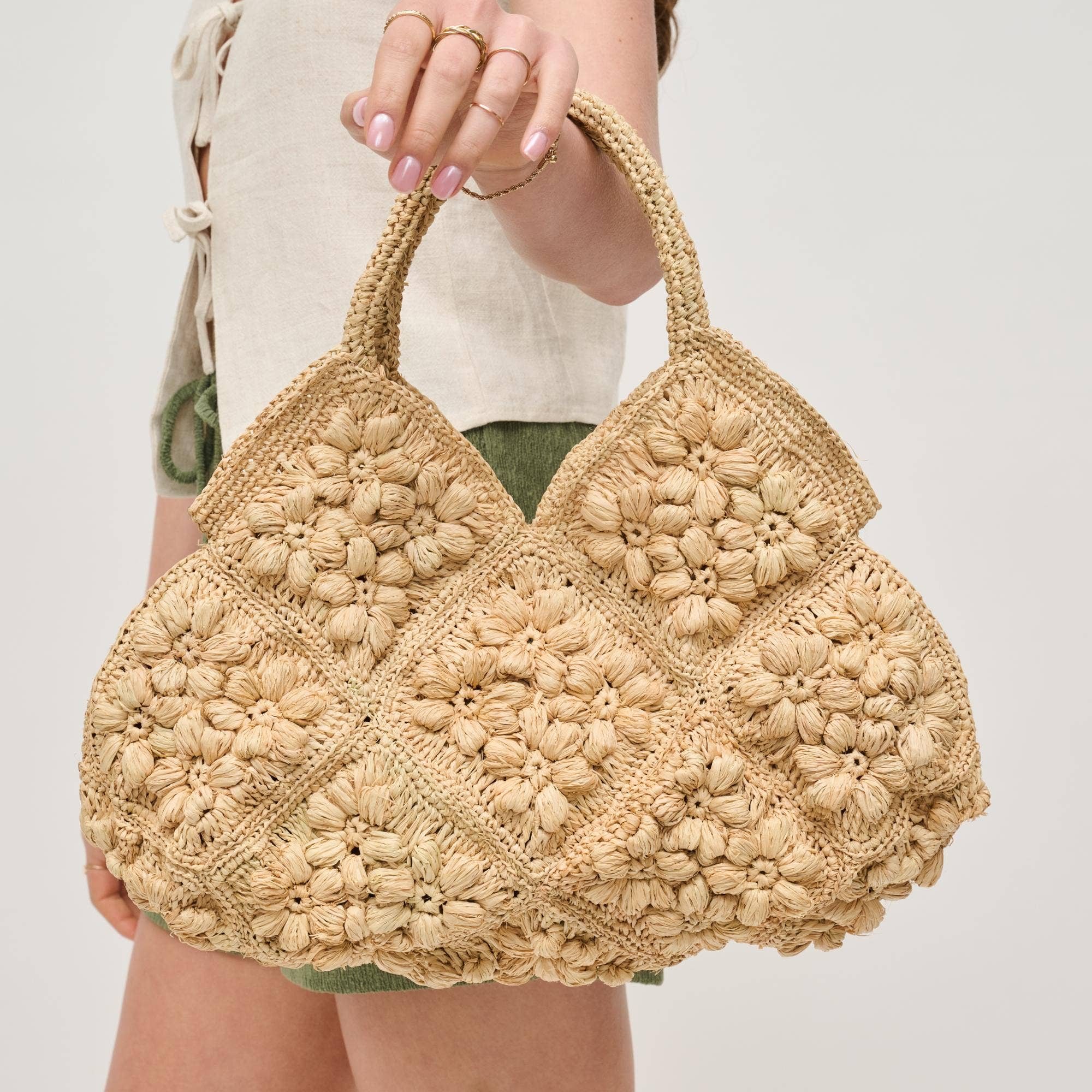 Beth Floral Tote