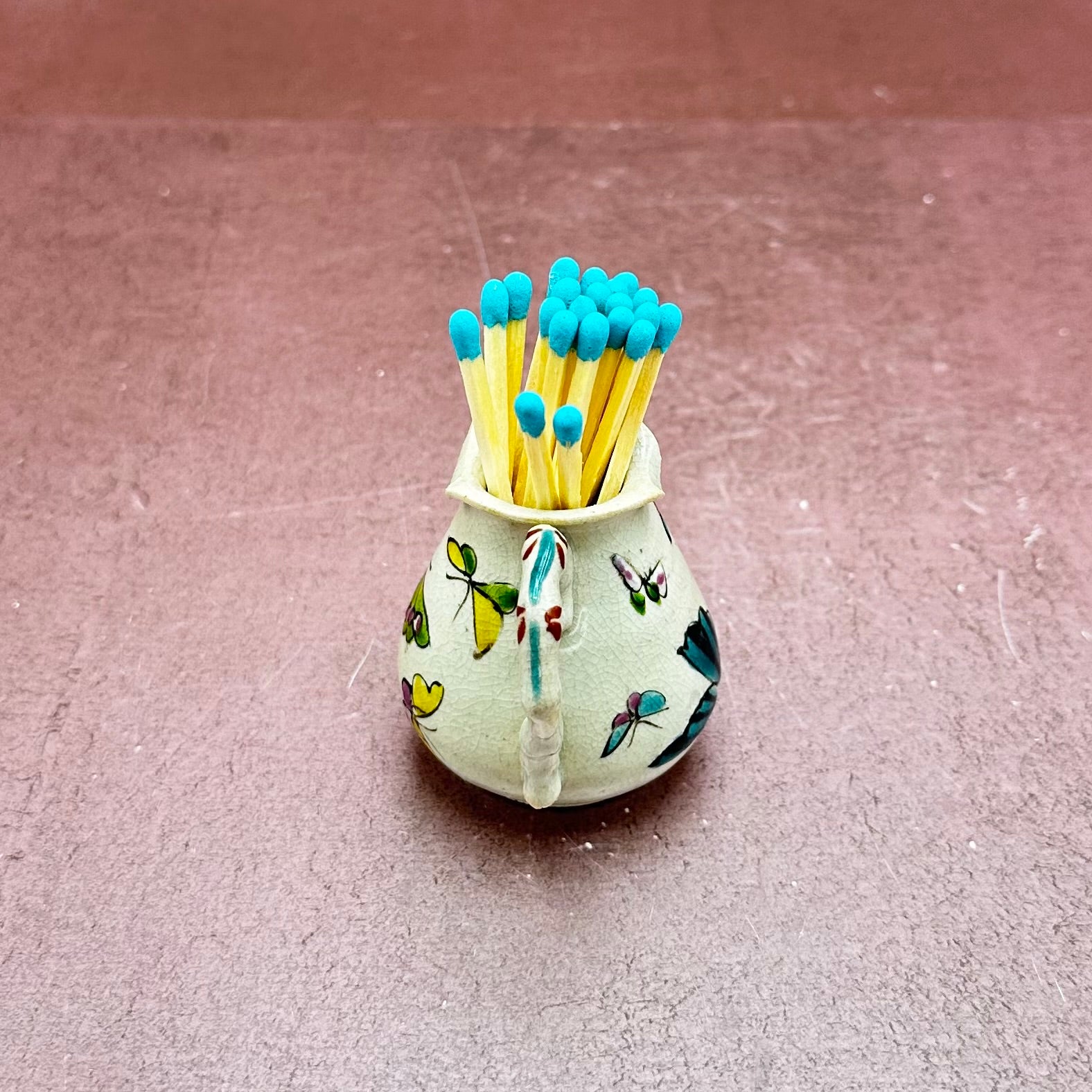 Colorful Butterfly Creamer Match Striker