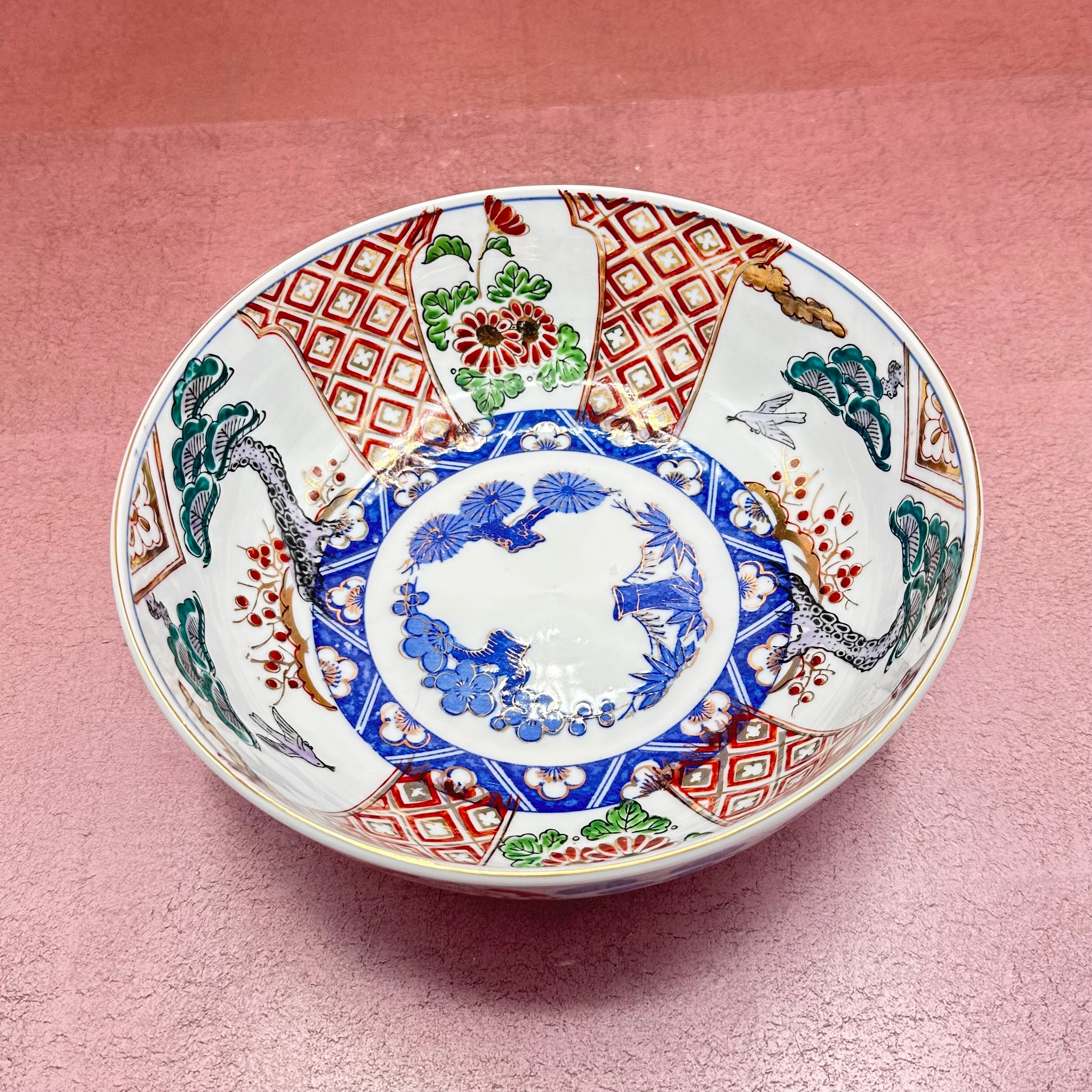 Imari Vintage Hand Painted Bowl