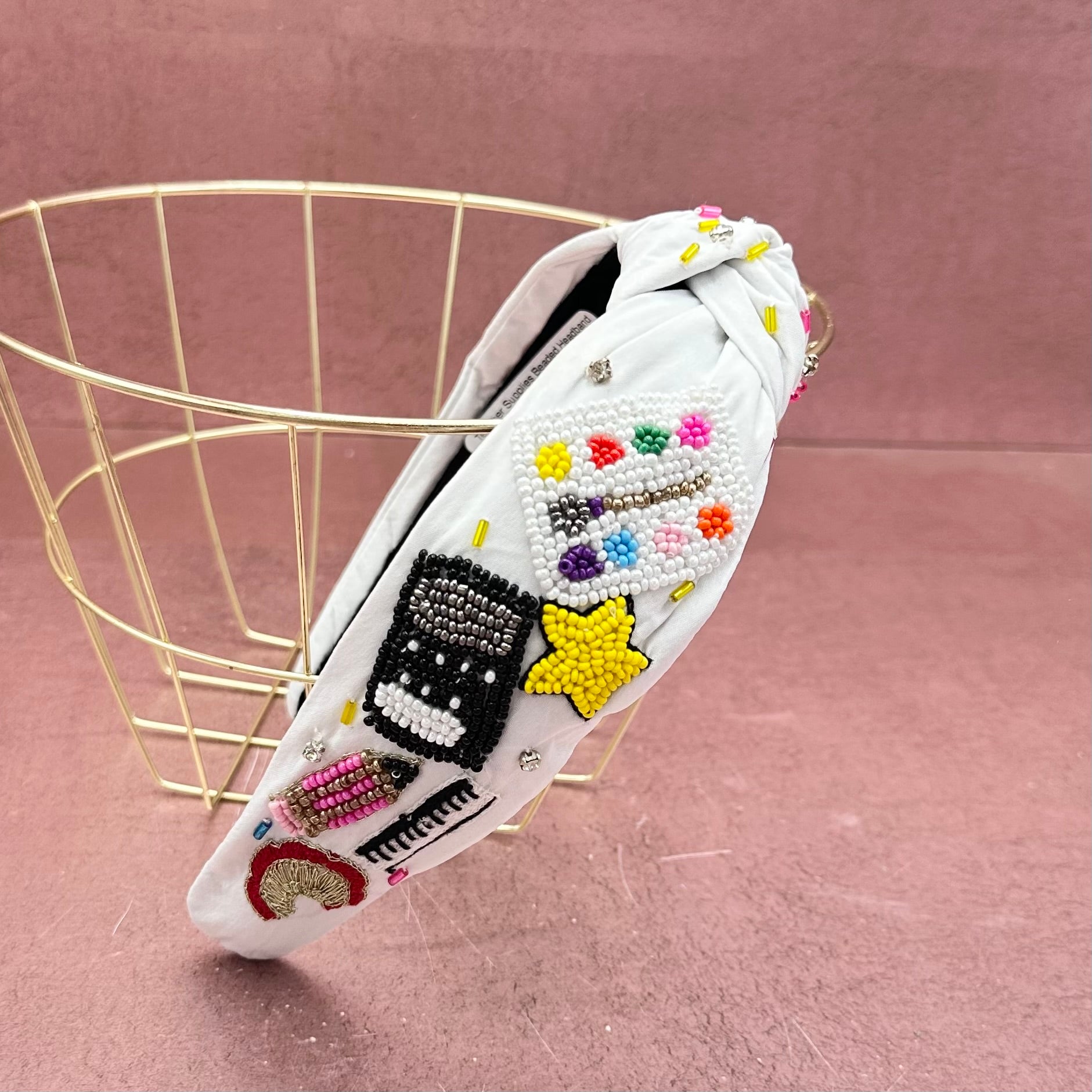 Teacher Supplies Beaded Headband