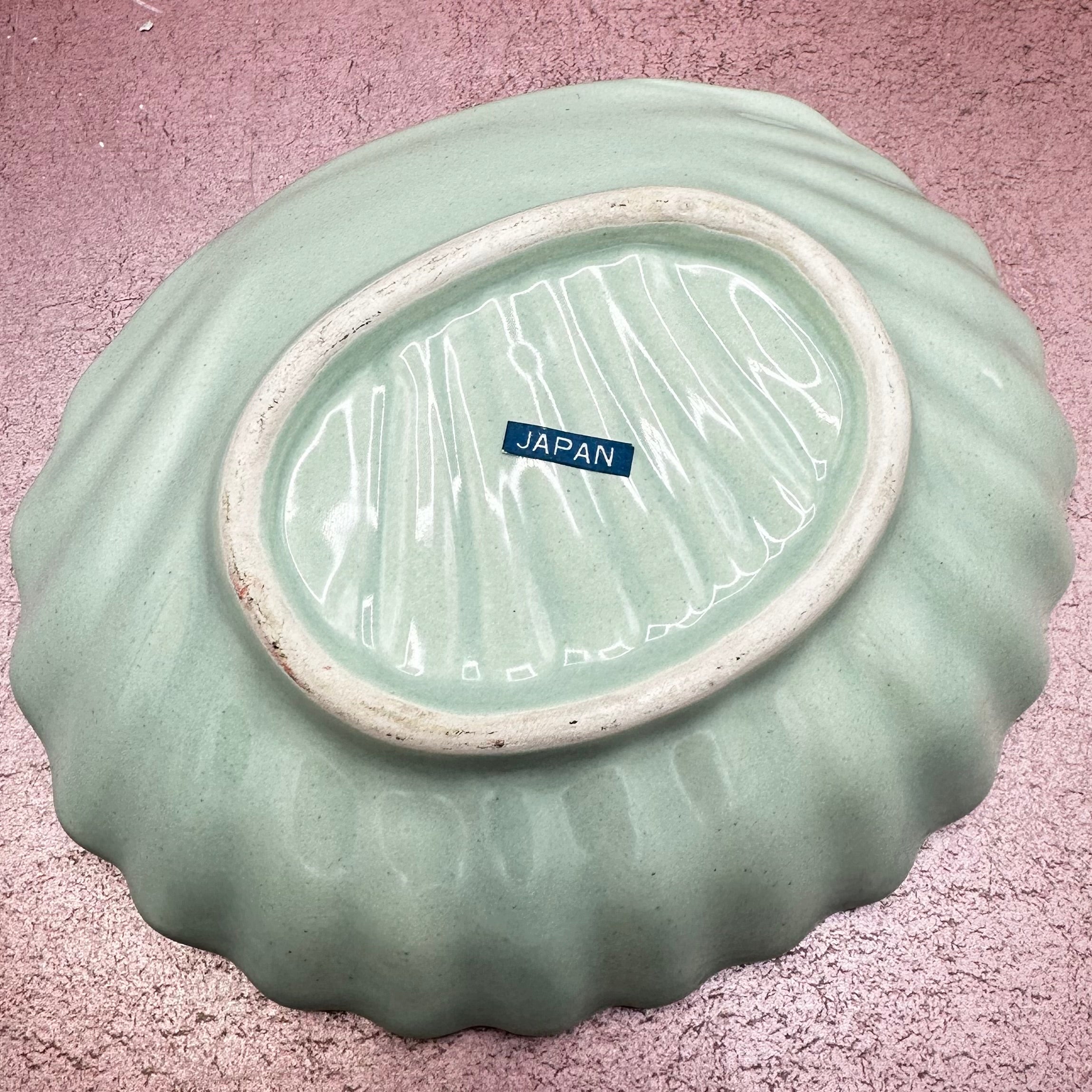 Sea Foam green Shell Dish