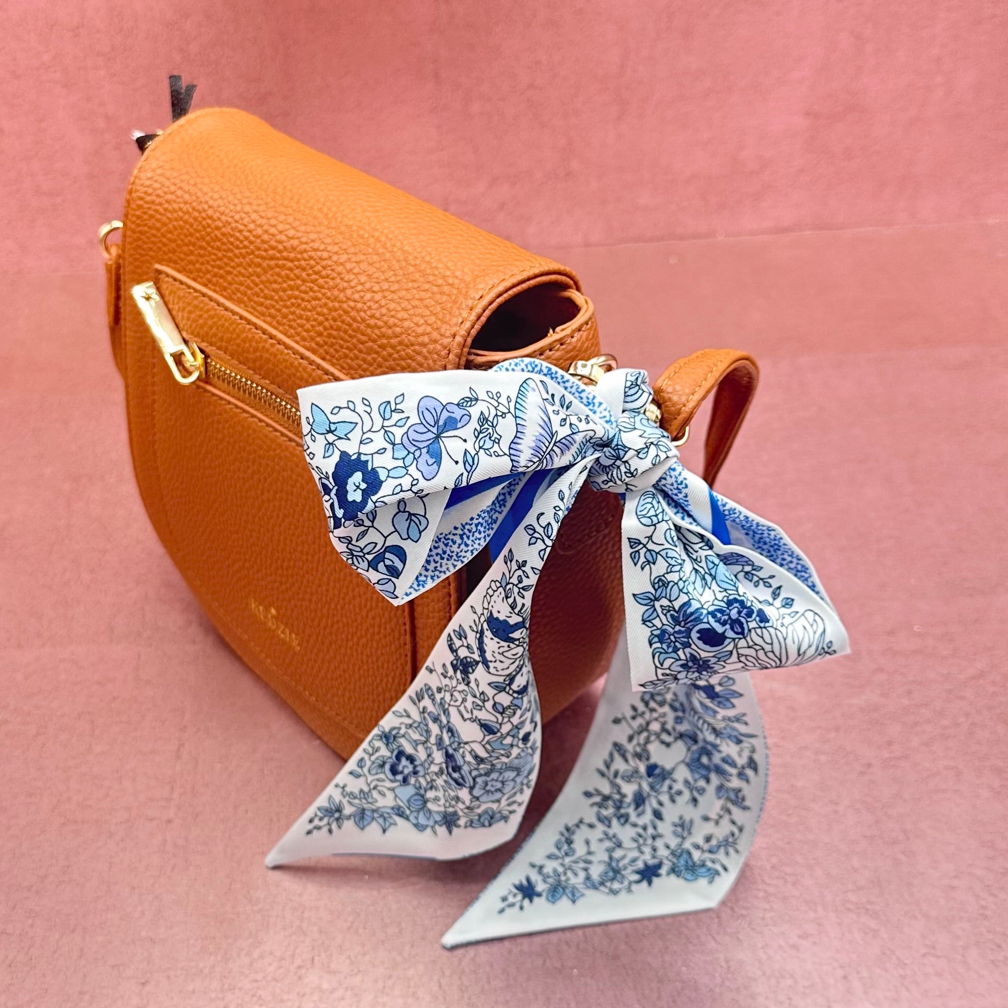 Floral Butterfly Twilly