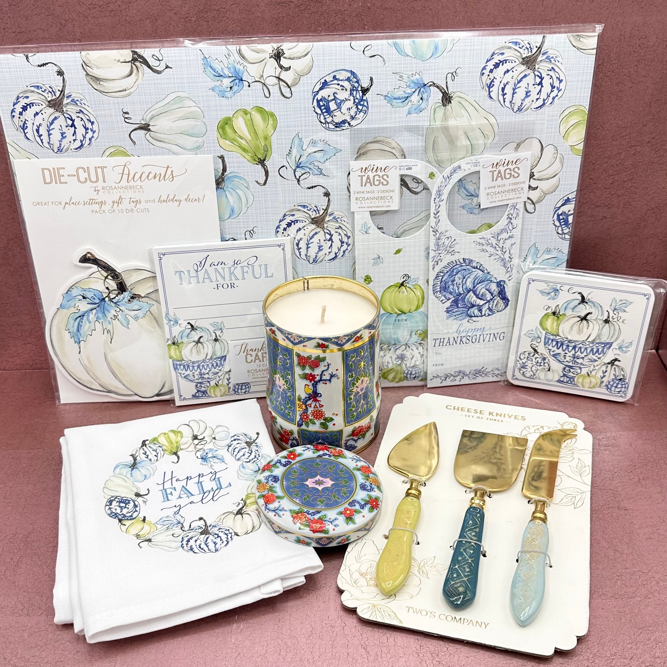 Blue Turkey Wine Tag