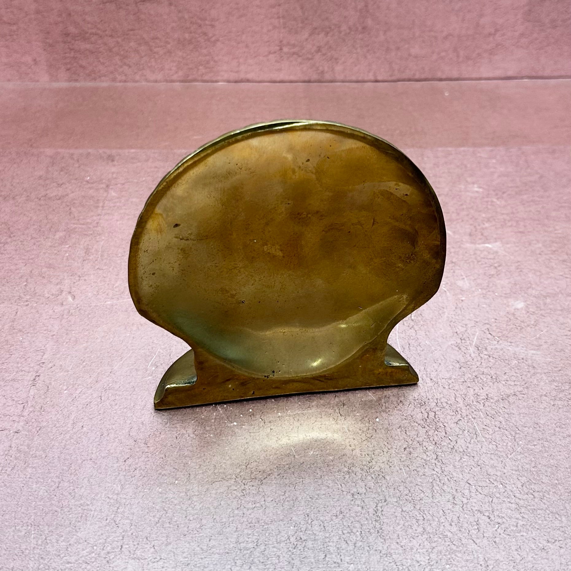 Brass Shell Bookend