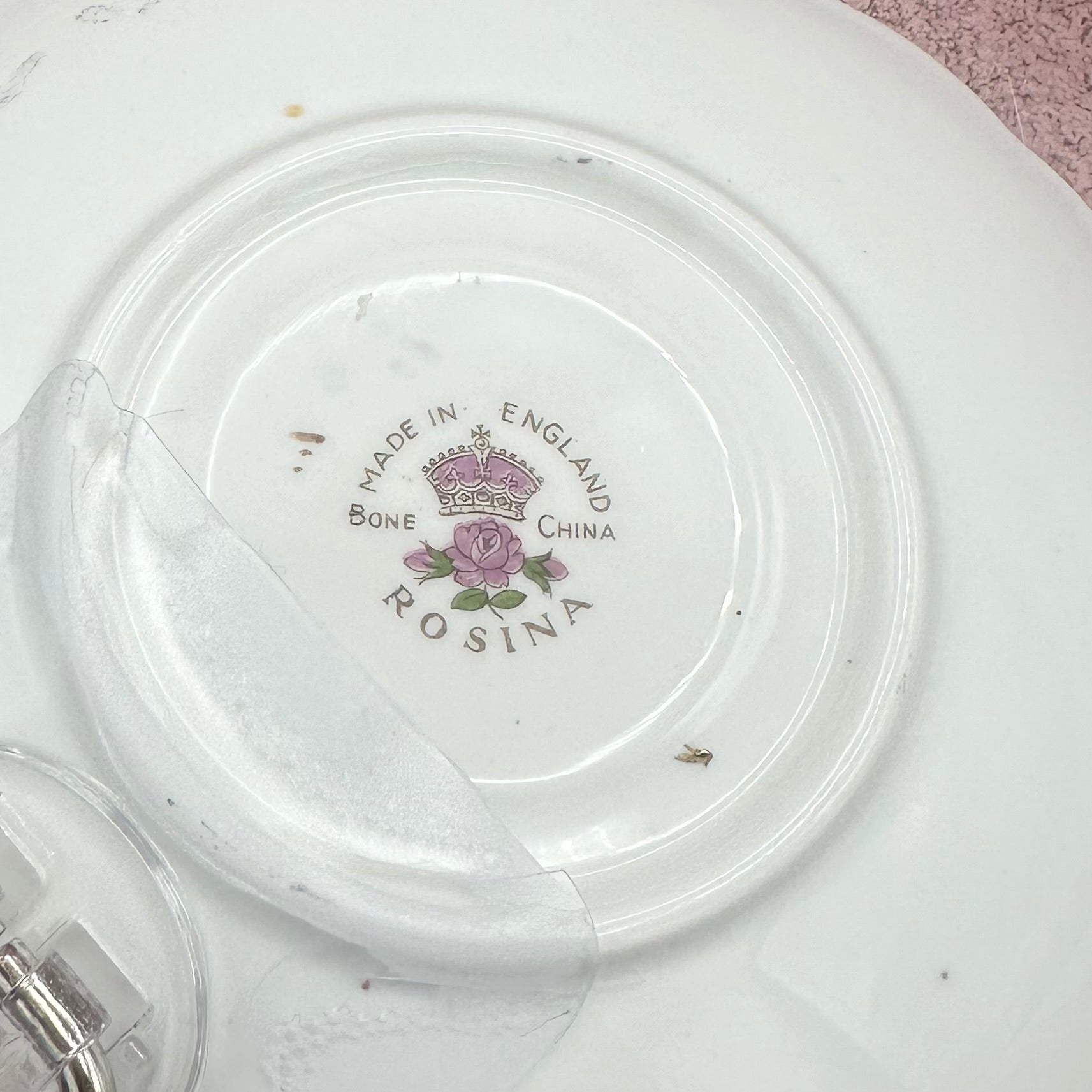 Rosina Magnolia Tea Saucer Ornament