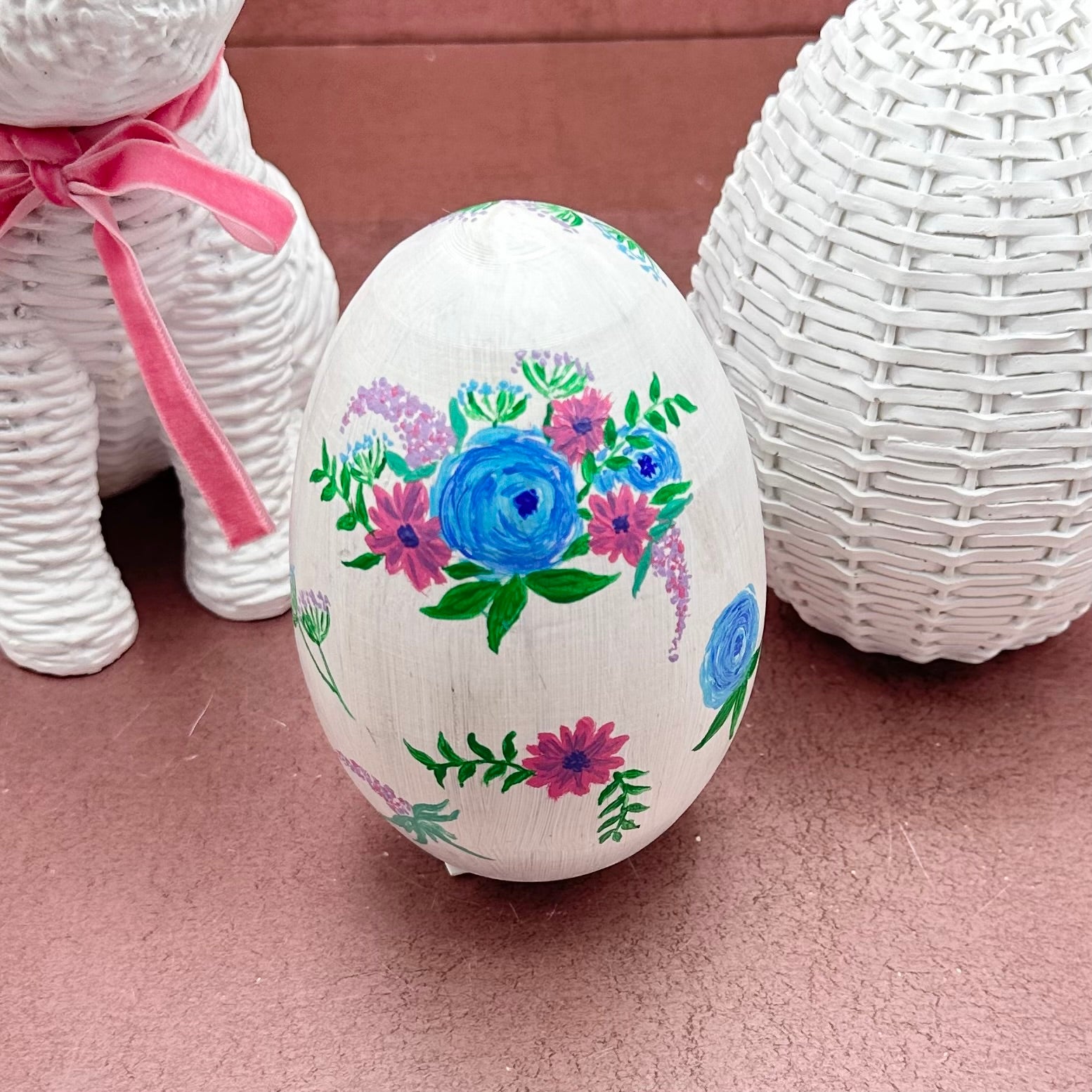 Decoupaged Easter Eggs