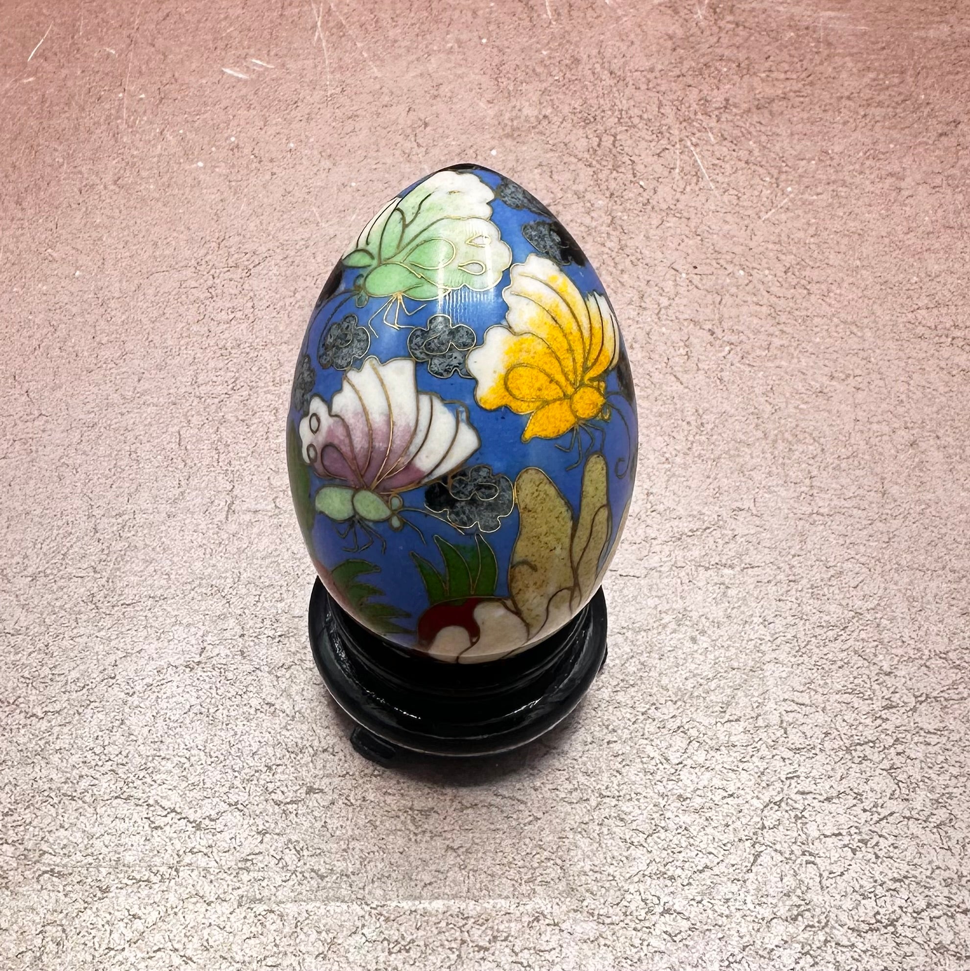 Cloisonné Eggs Floral