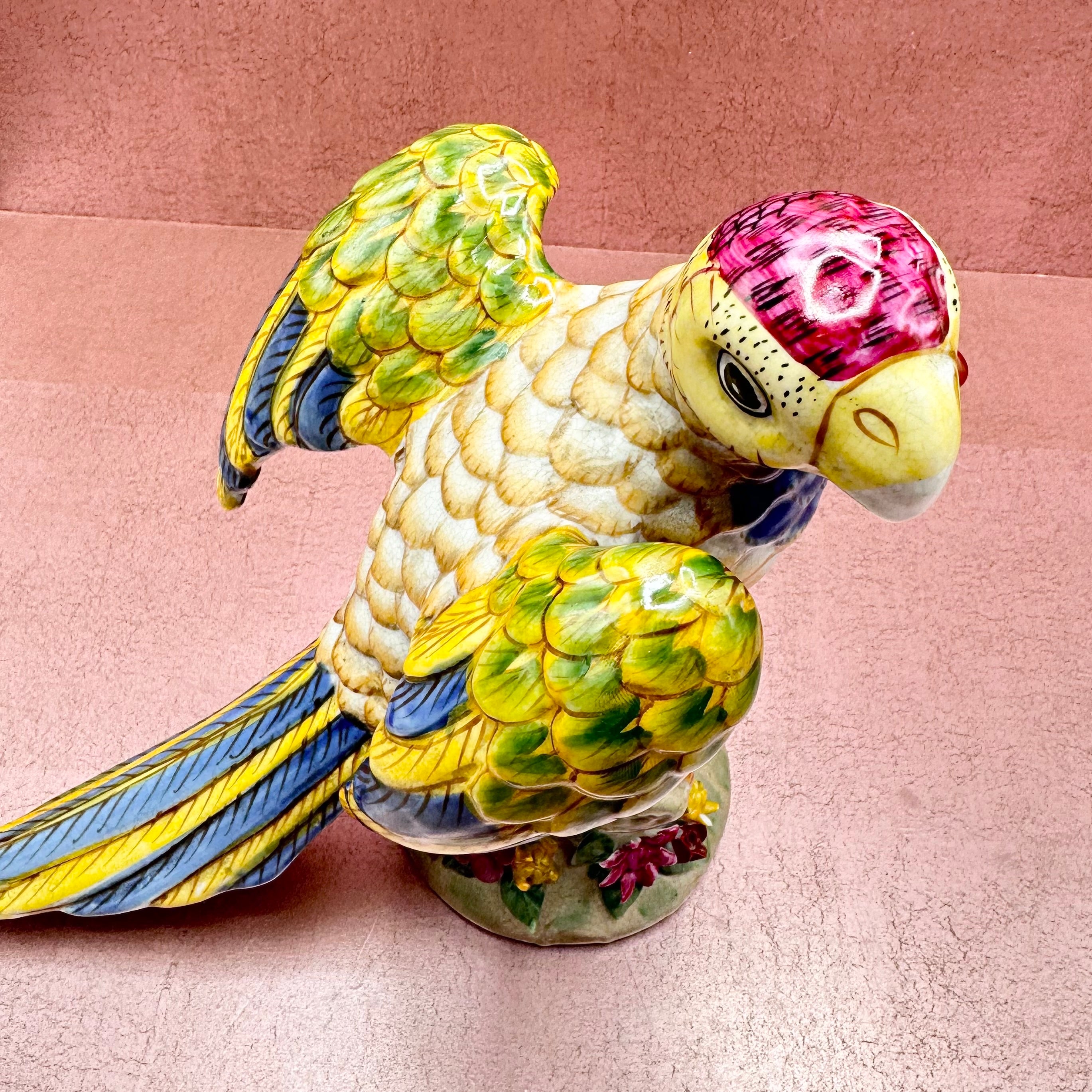 Large Colorful Parrot