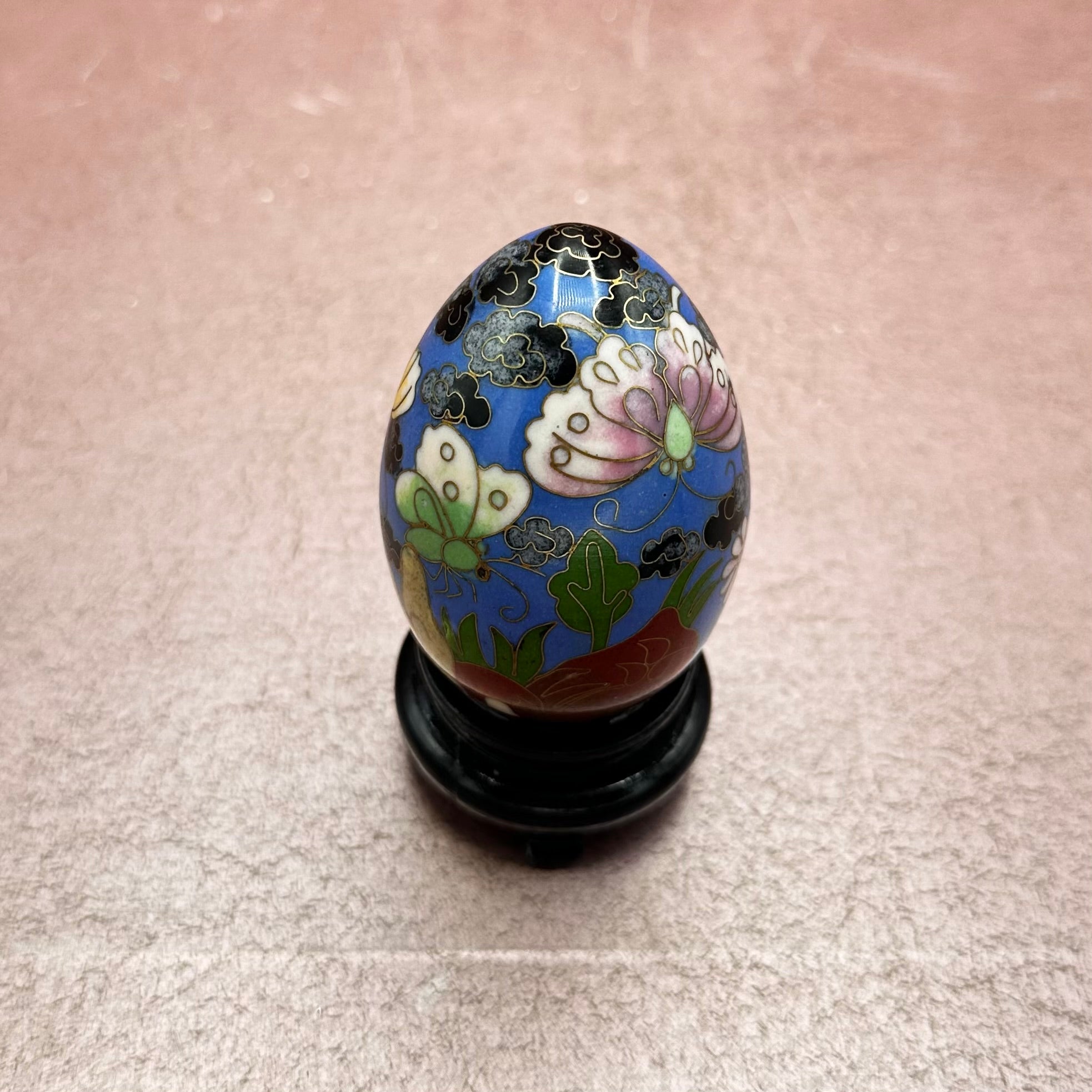 Cloisonné Eggs Floral