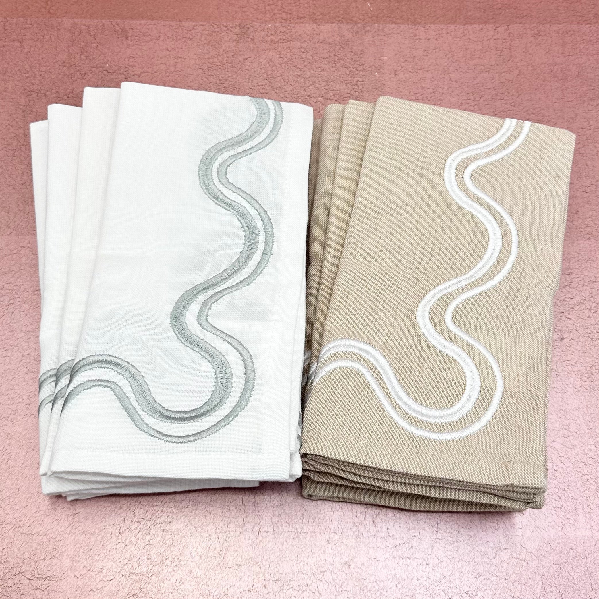 Squiggly Napkins