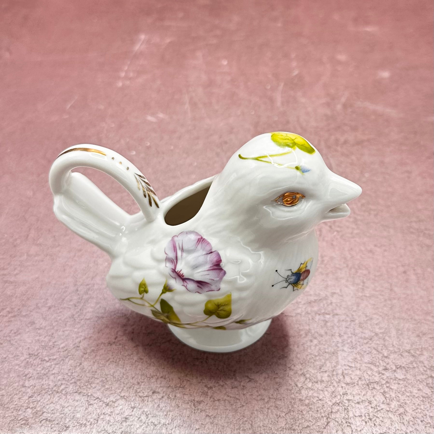Floral Bird Creamer