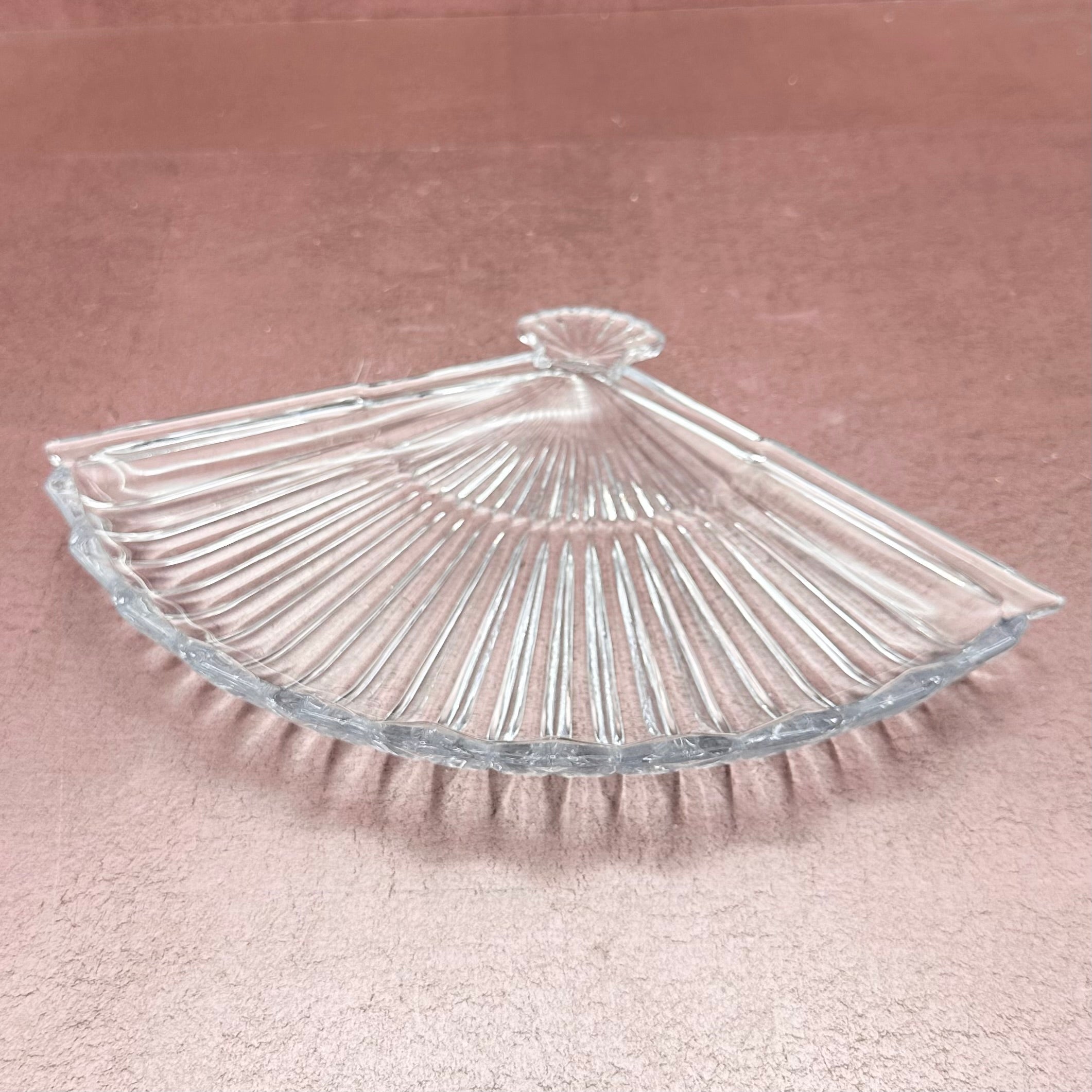 Vintage Glass Fan Catchall