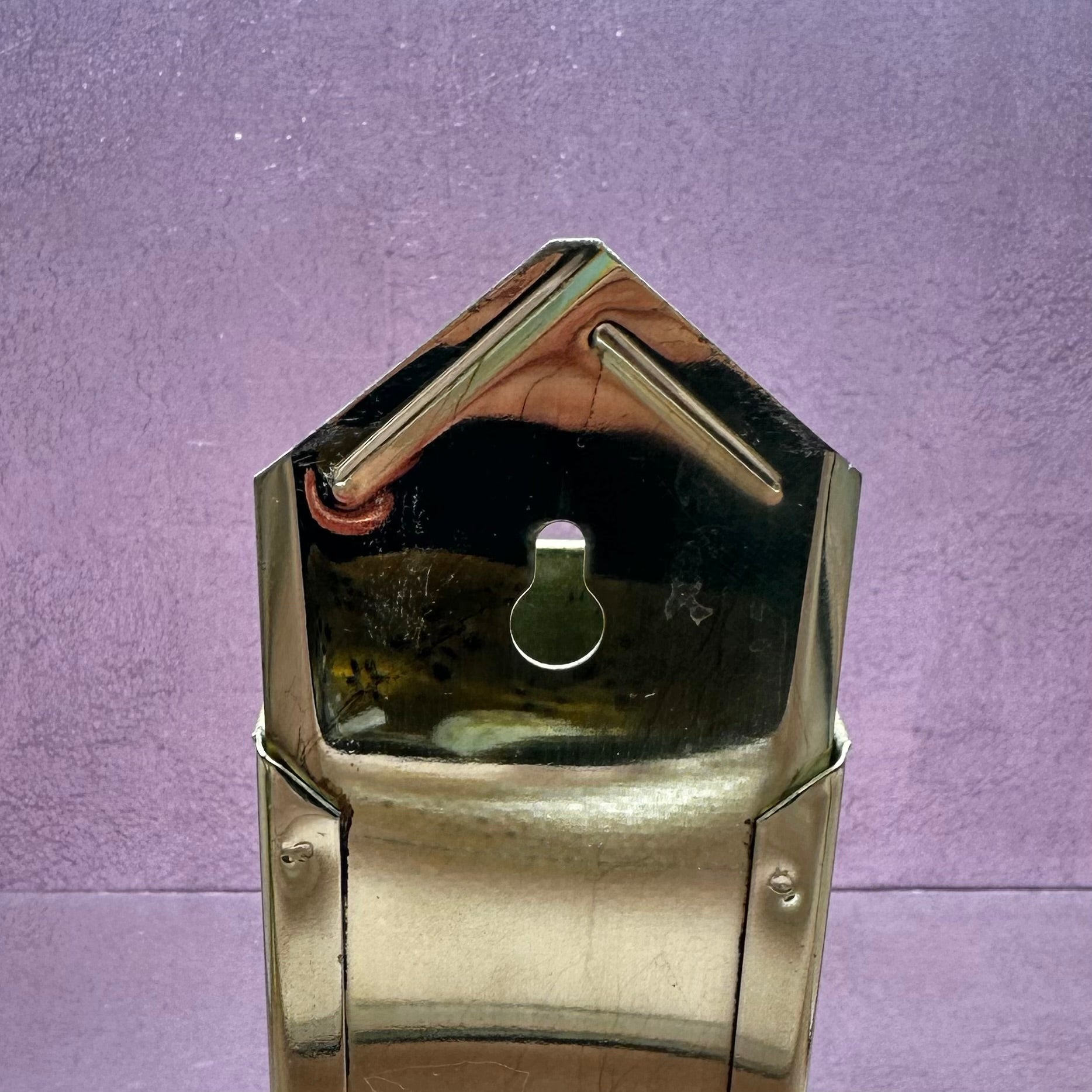 Brass Artichoke Fireplace Match Box