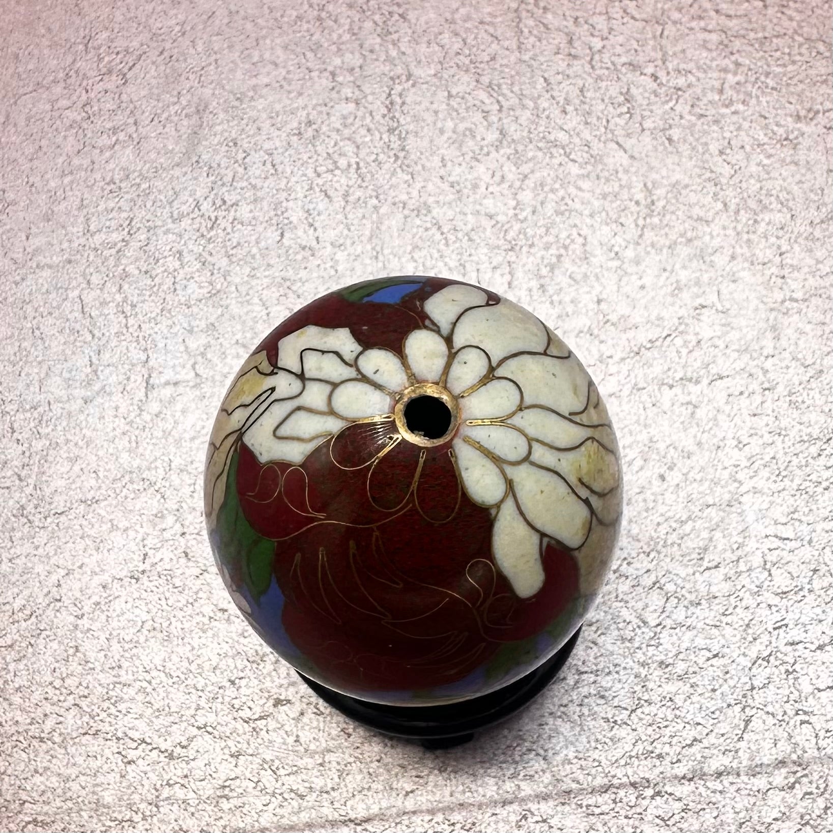 Cloisonné Eggs Floral
