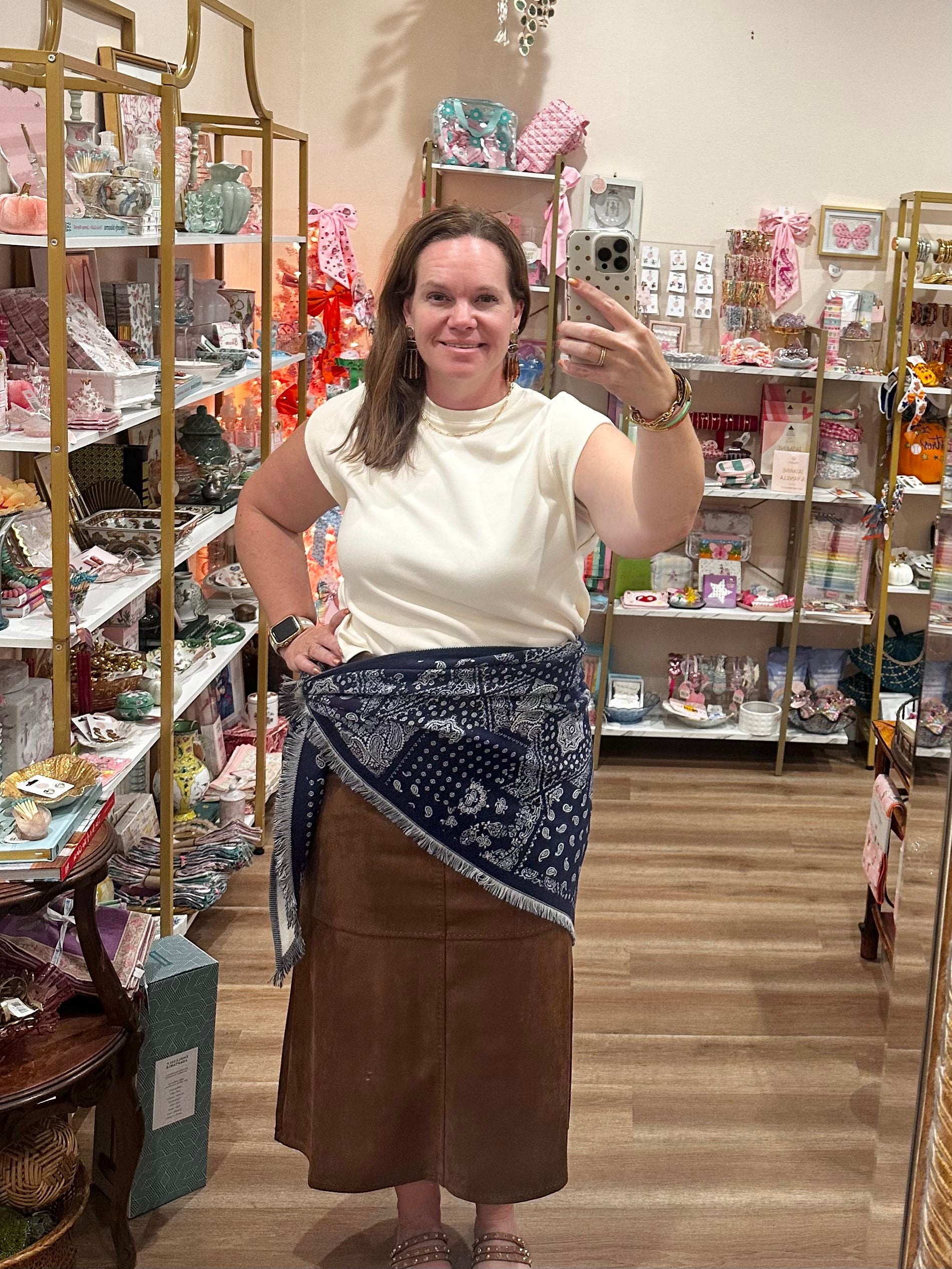 Bandana Triangular Shawl