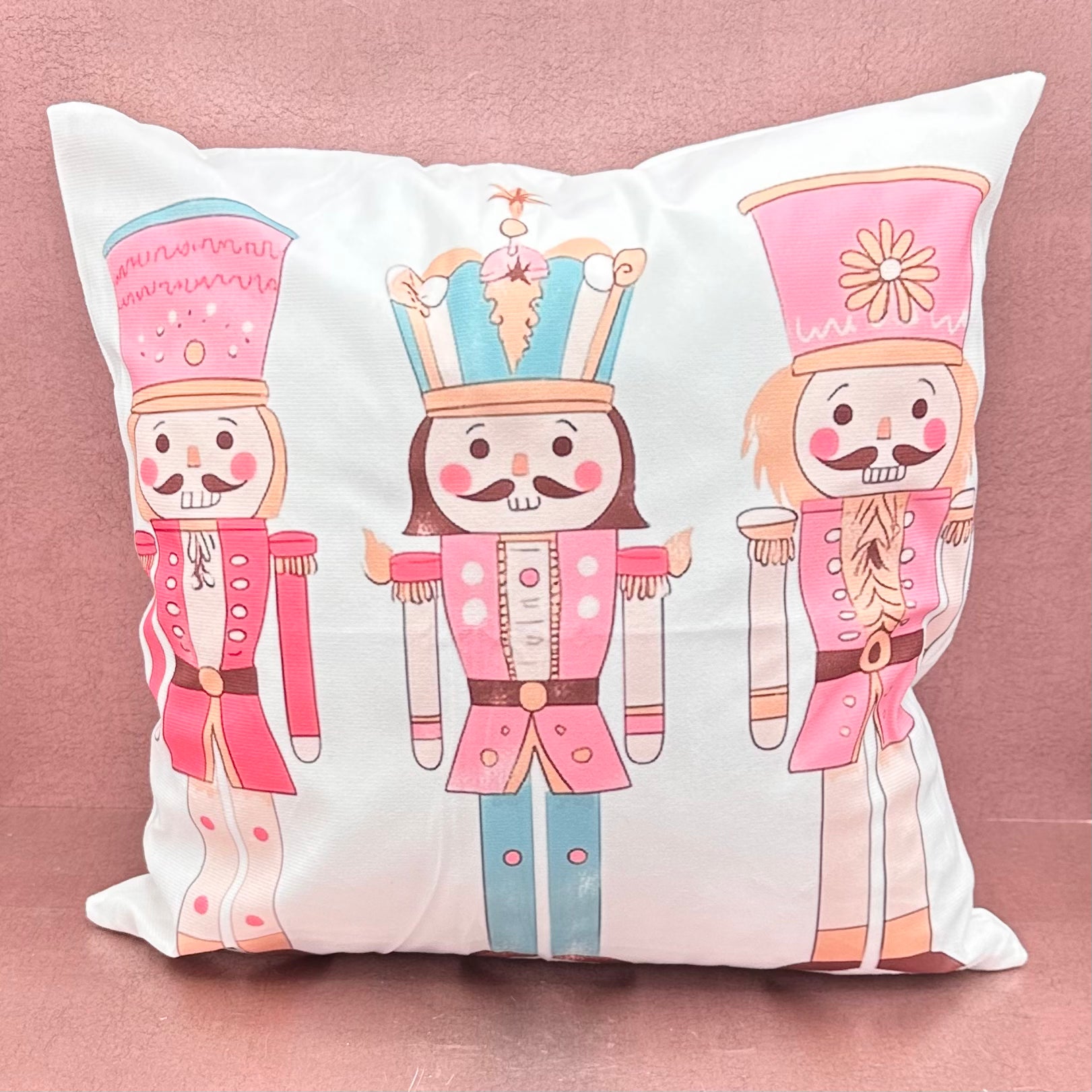 Preppy Nutcracker Pillows