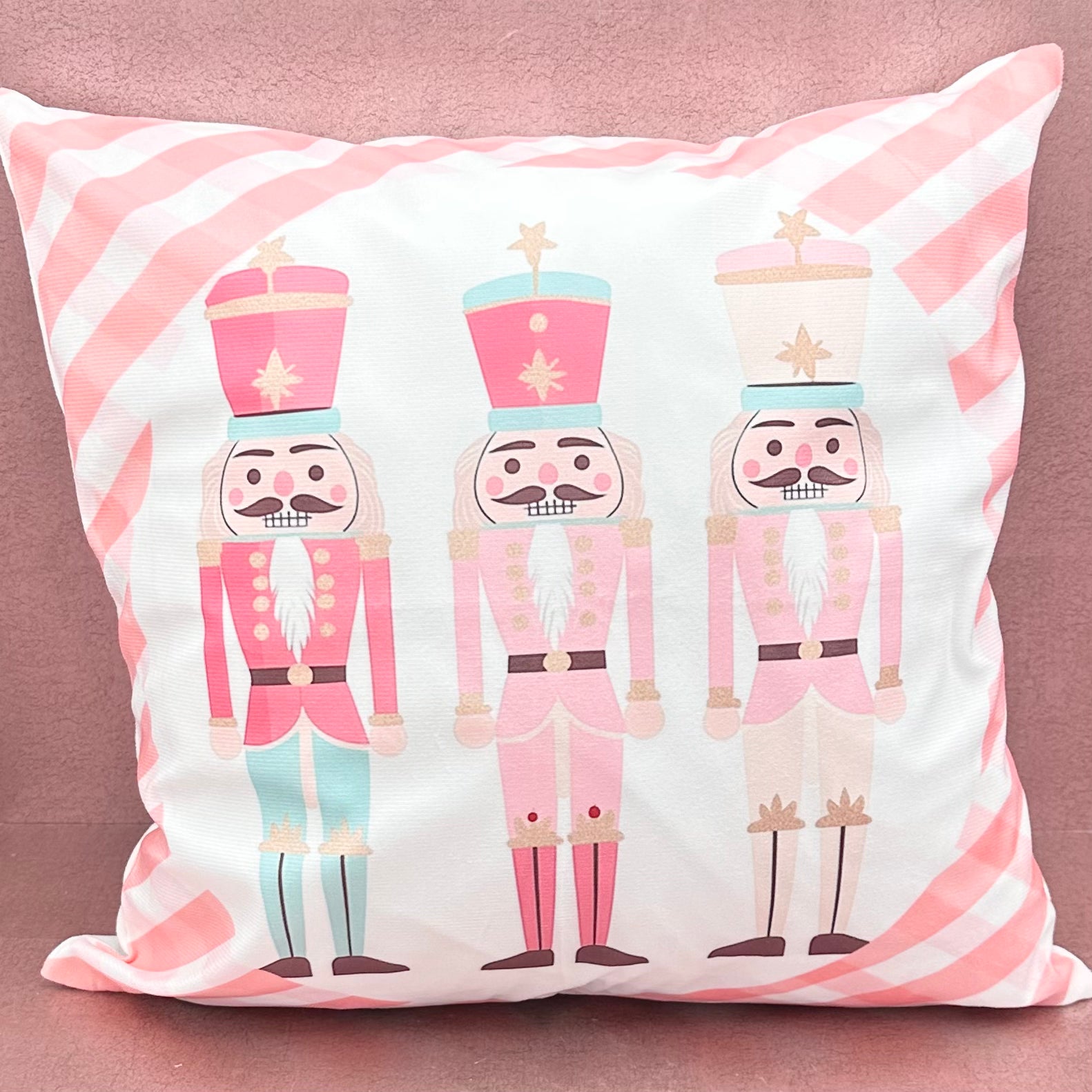 Preppy Nutcracker Pillows