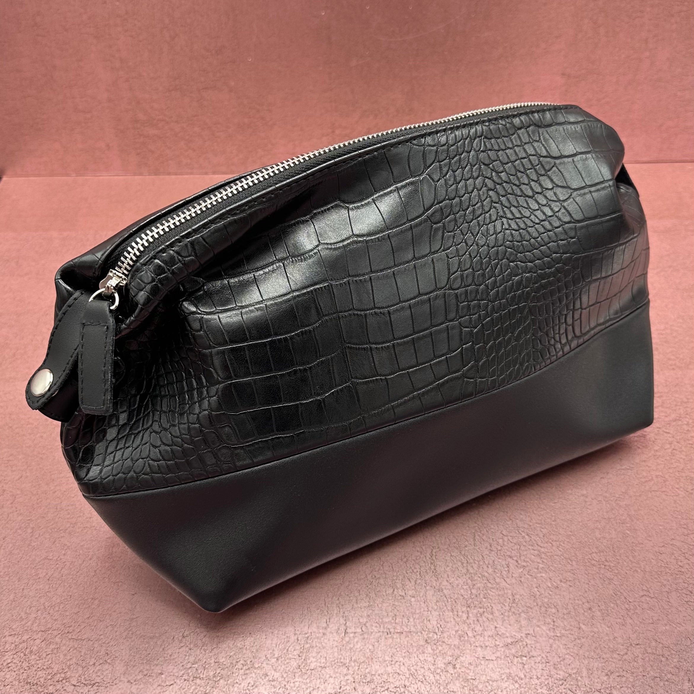 Melbourne Croco Toiletry Bag