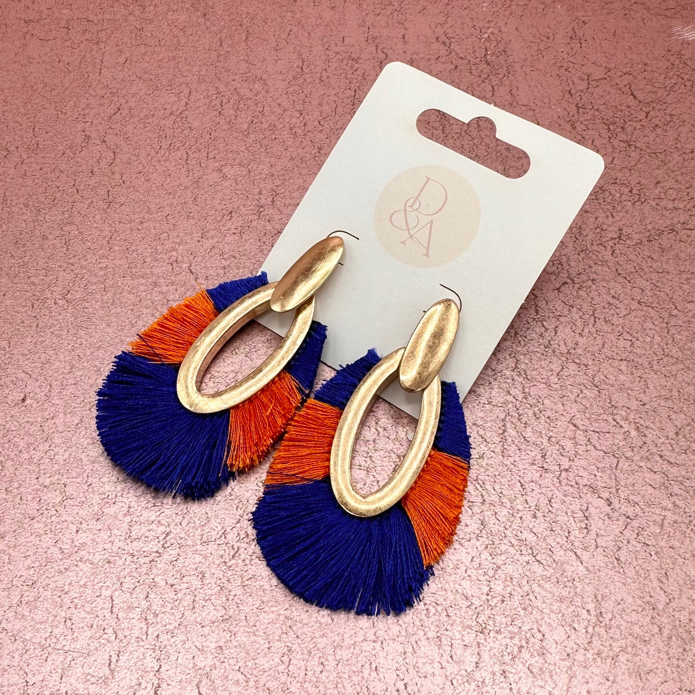 First Down Fringe Earrings