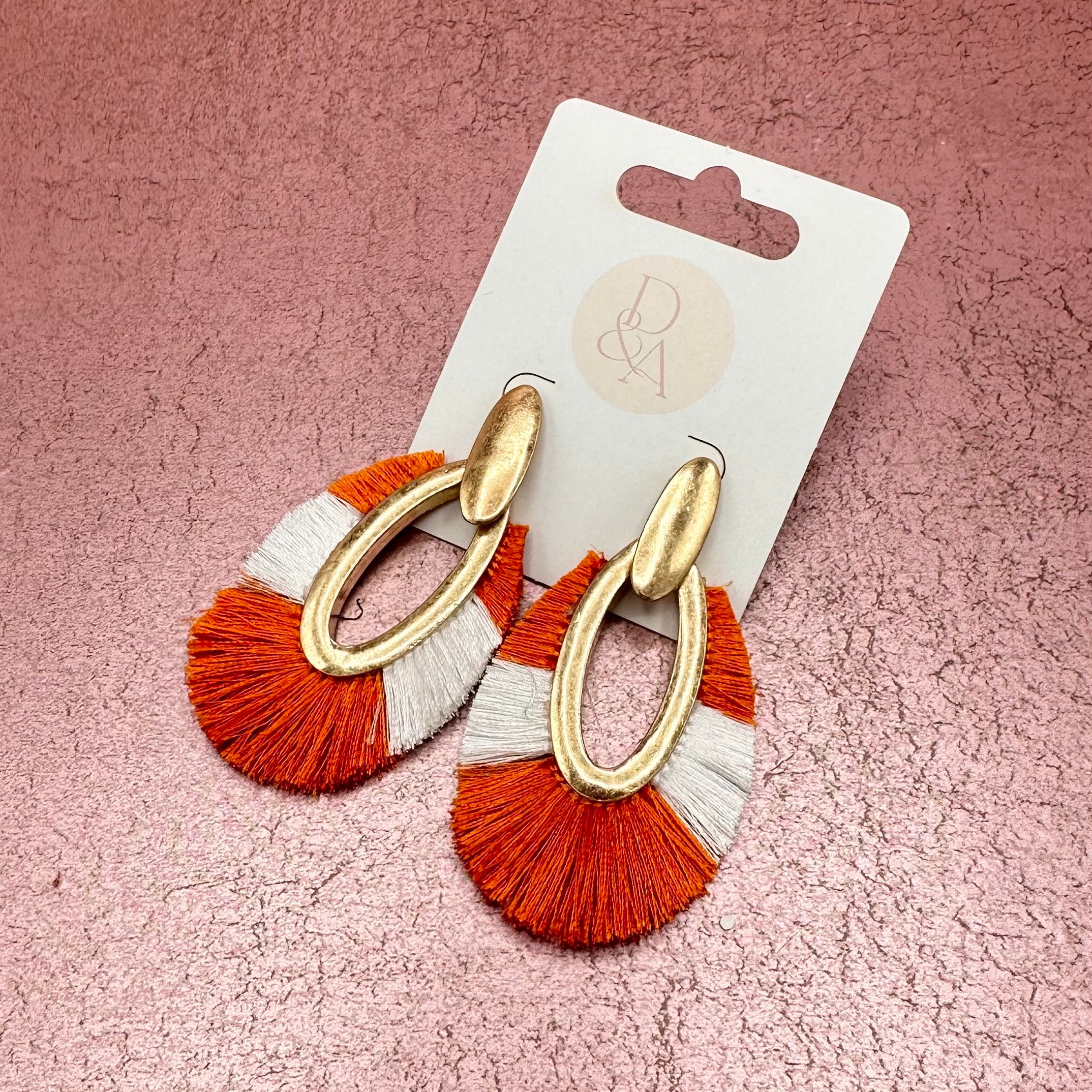 First Down Fringe Earrings