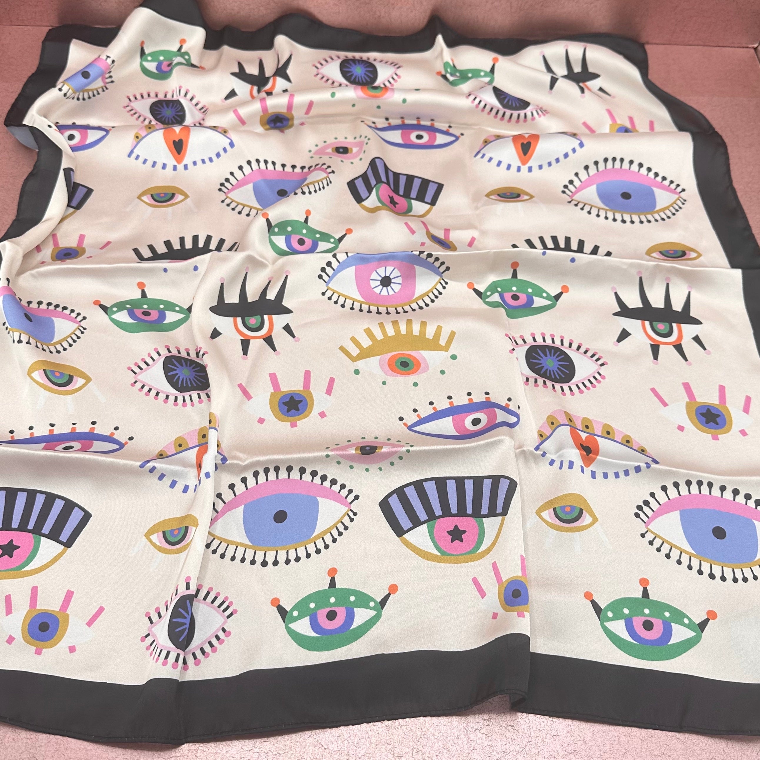 Eye Scarf Artistic Eye Scarf | Dwell and Adorn
