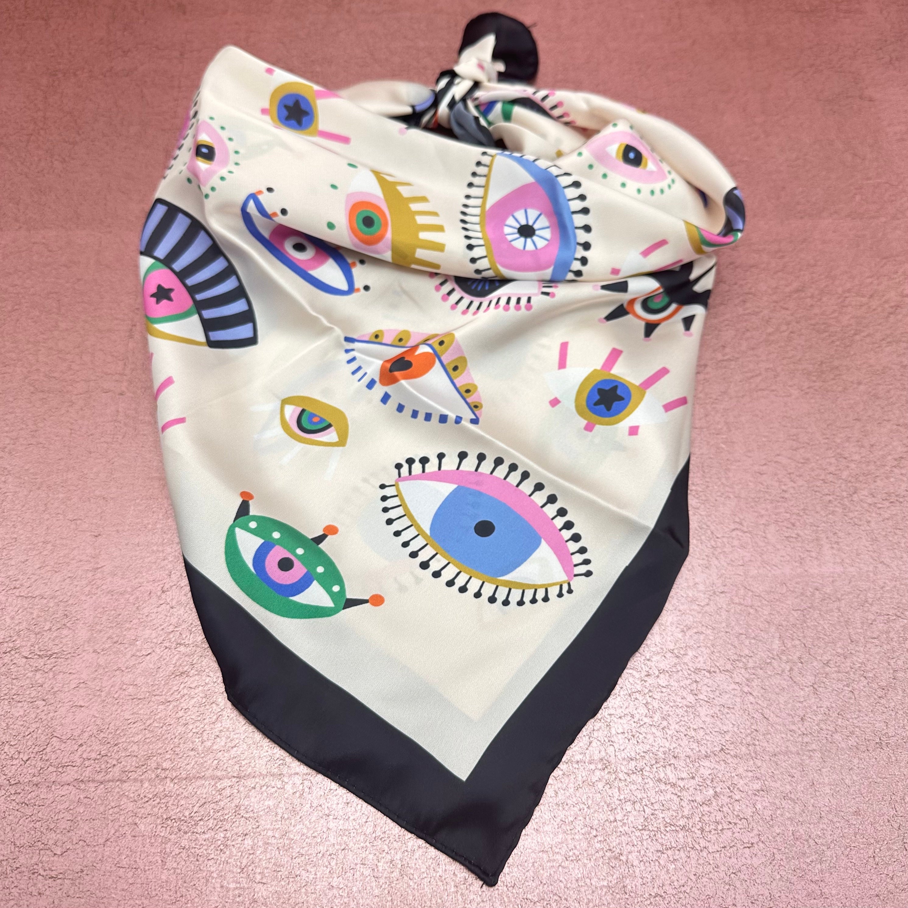 Eye Scarf Artistic Eye Scarf | Dwell and Adorn