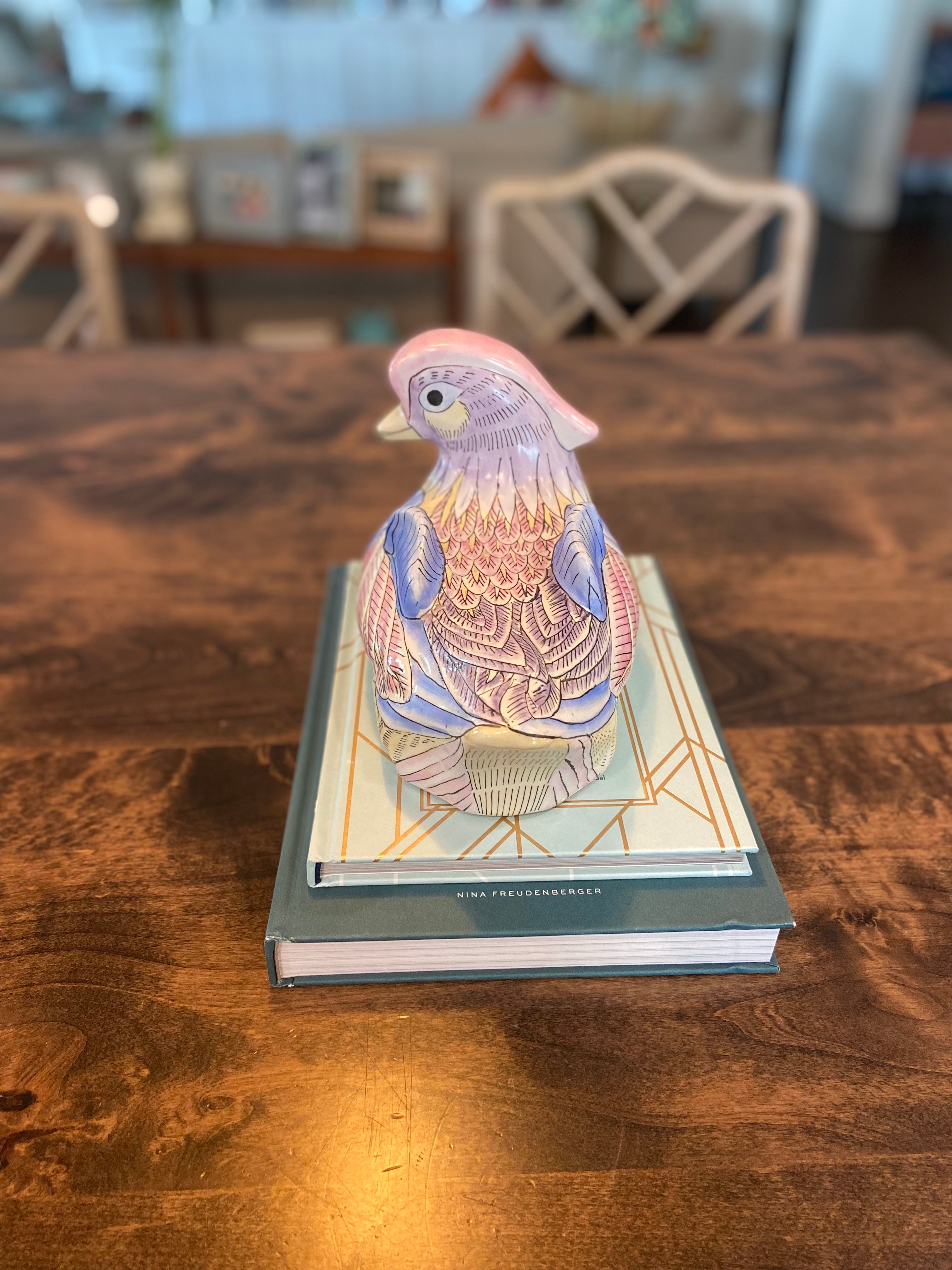 Pastel Mandarin Duck