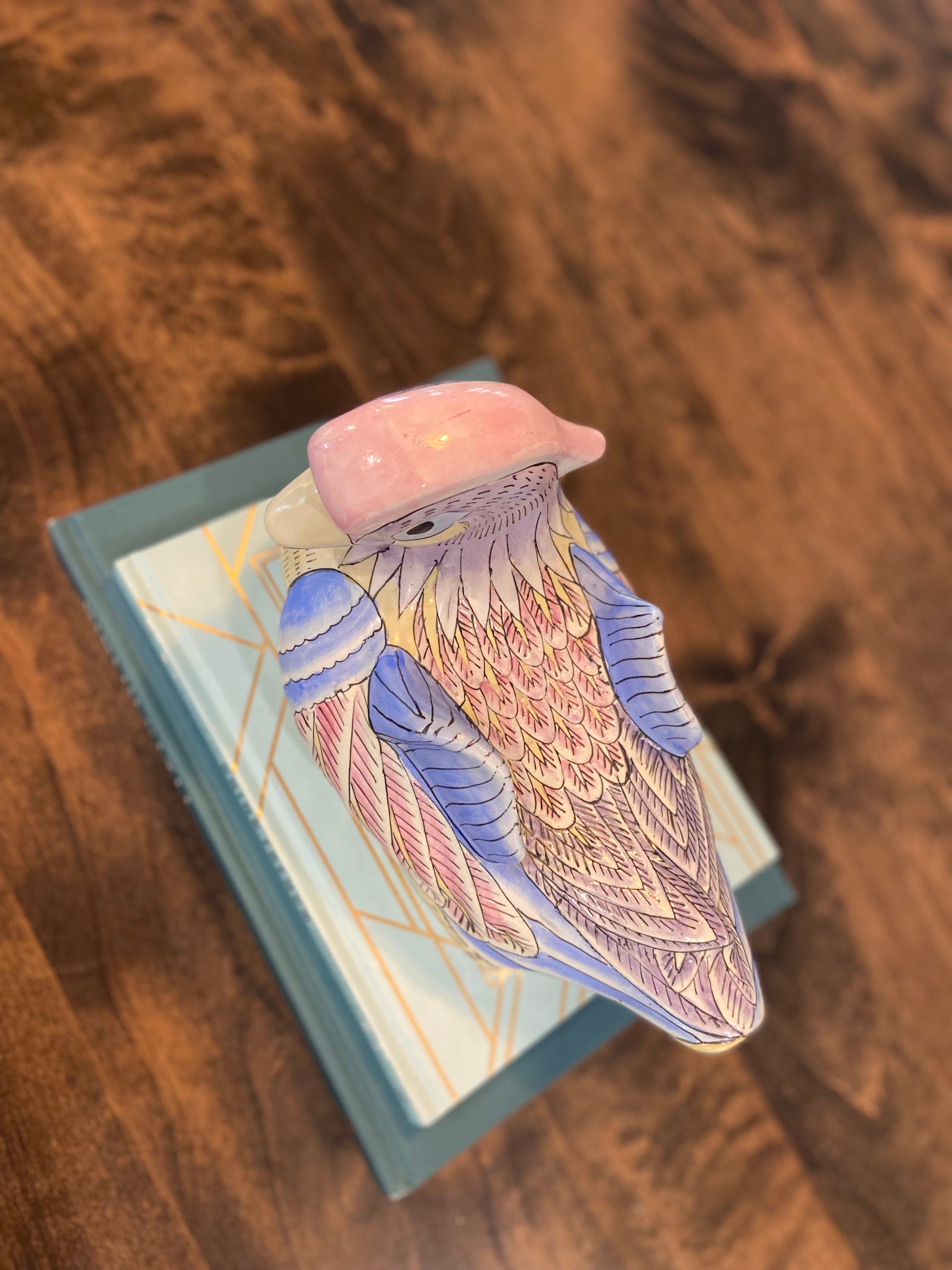 Pastel Mandarin Duck