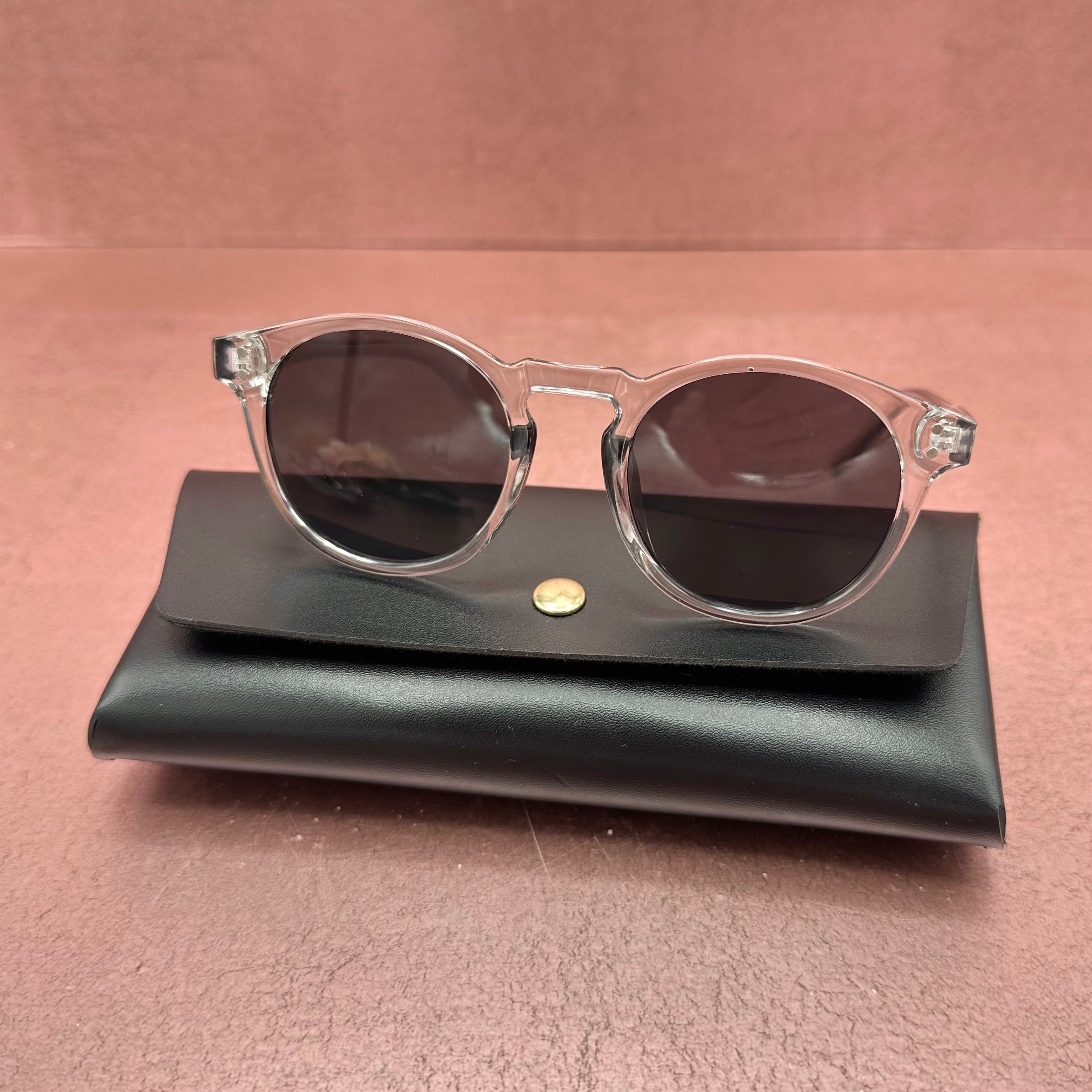 Round Clear Sunglasses