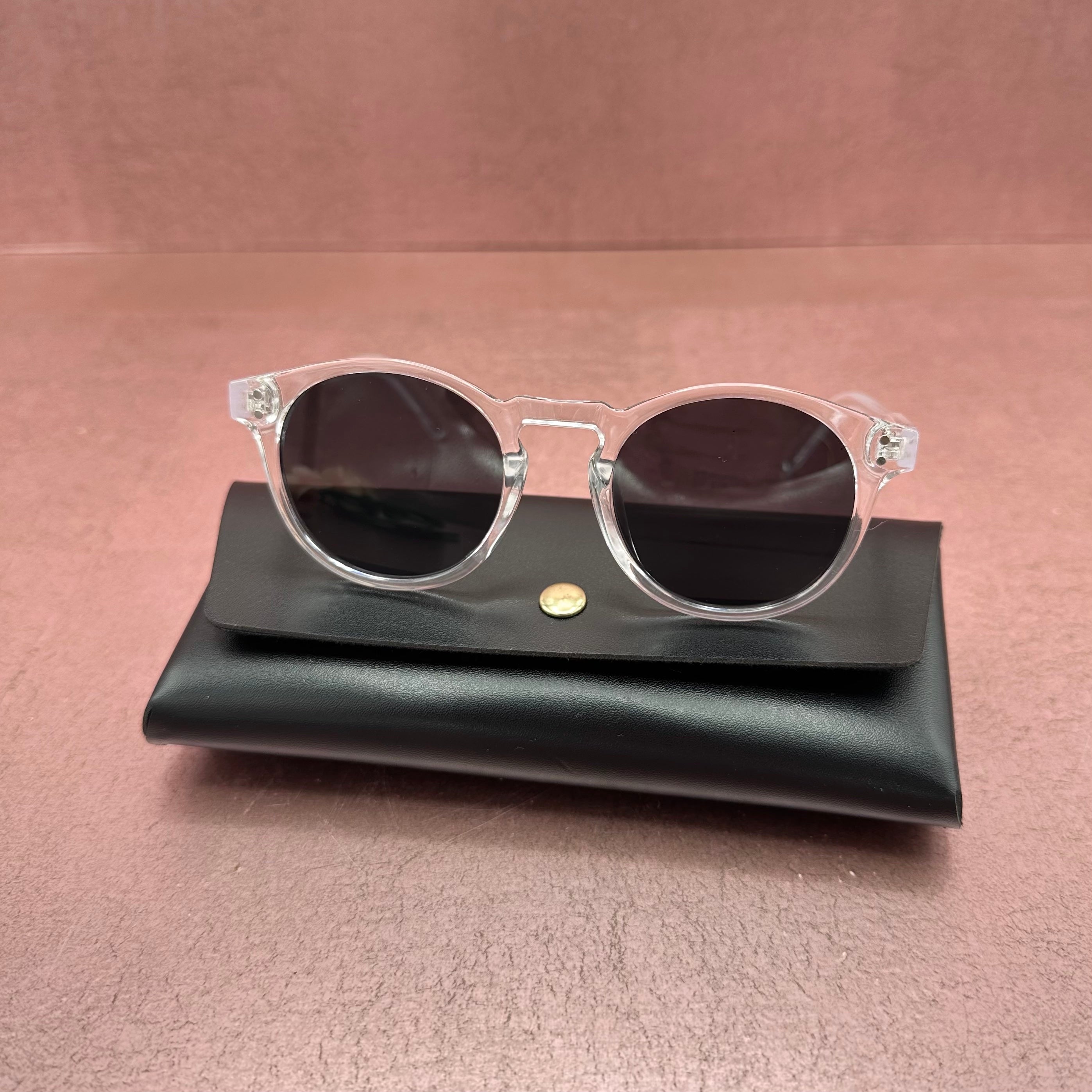 Round Clear Sunglasses