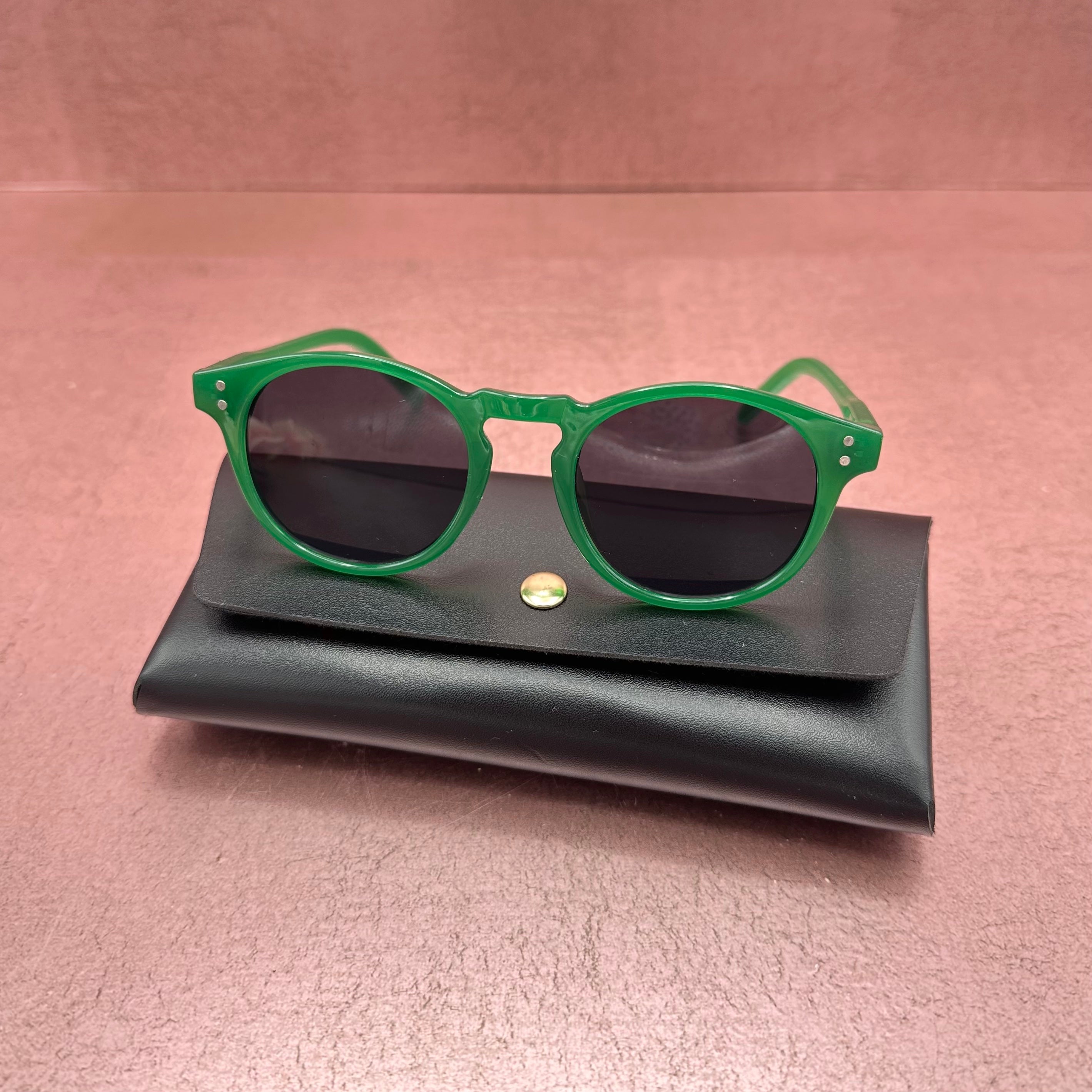 Round Clear Sunglasses