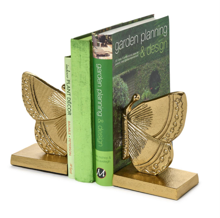 Fluttering Butterfly Bookends