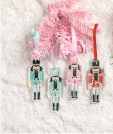Acrylic Nutcracker Ornaments